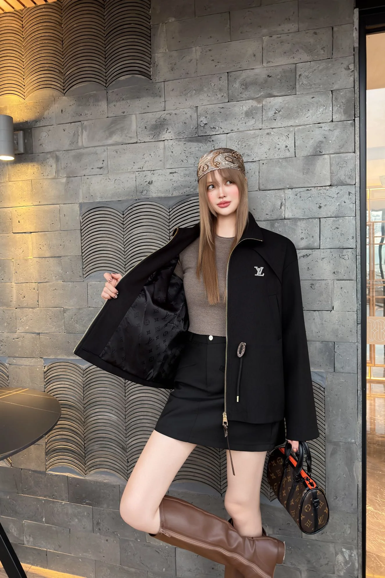 Louis 25fw drawstring jacket