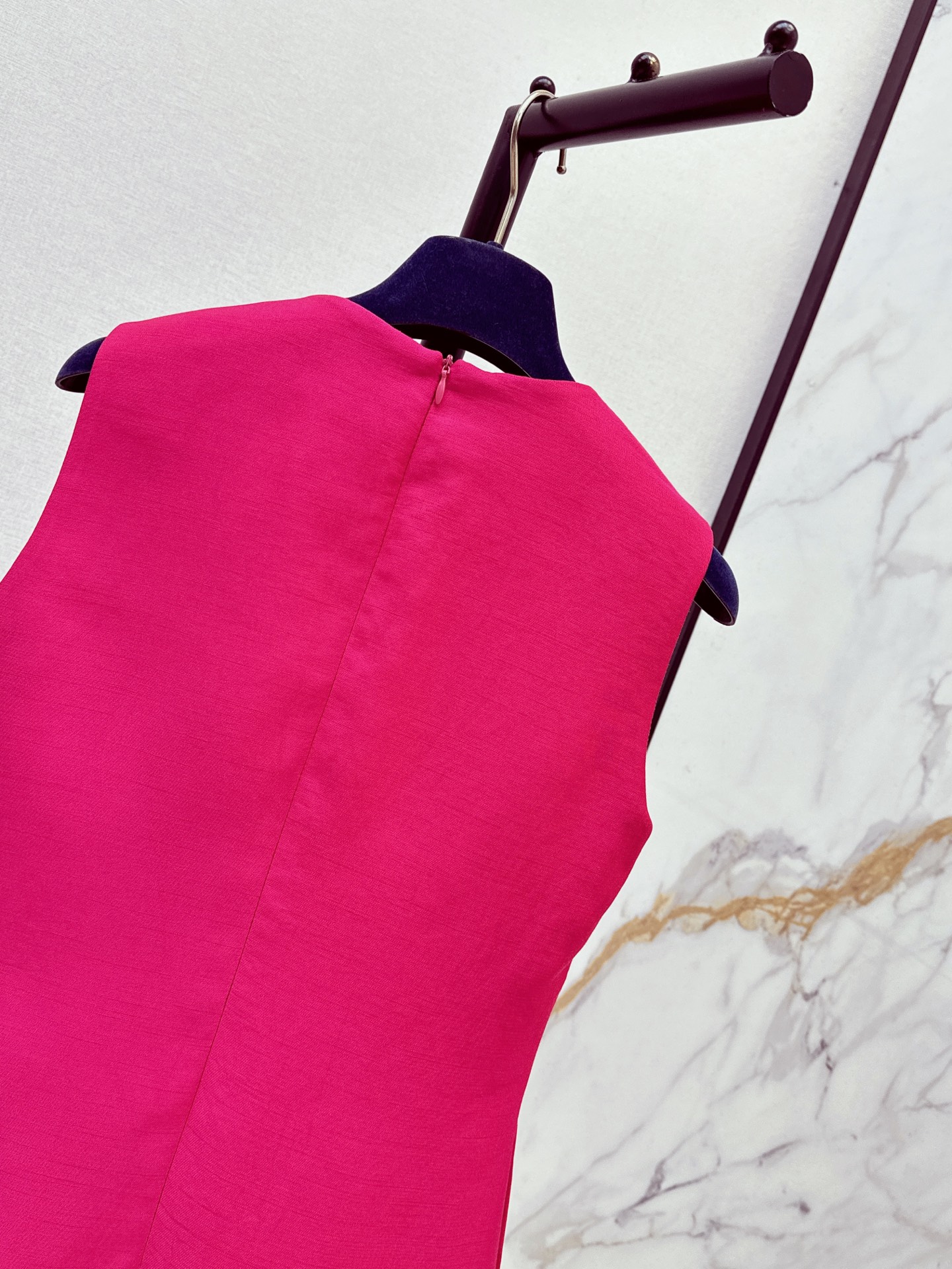 Loui 26ss sleeveless bow dress