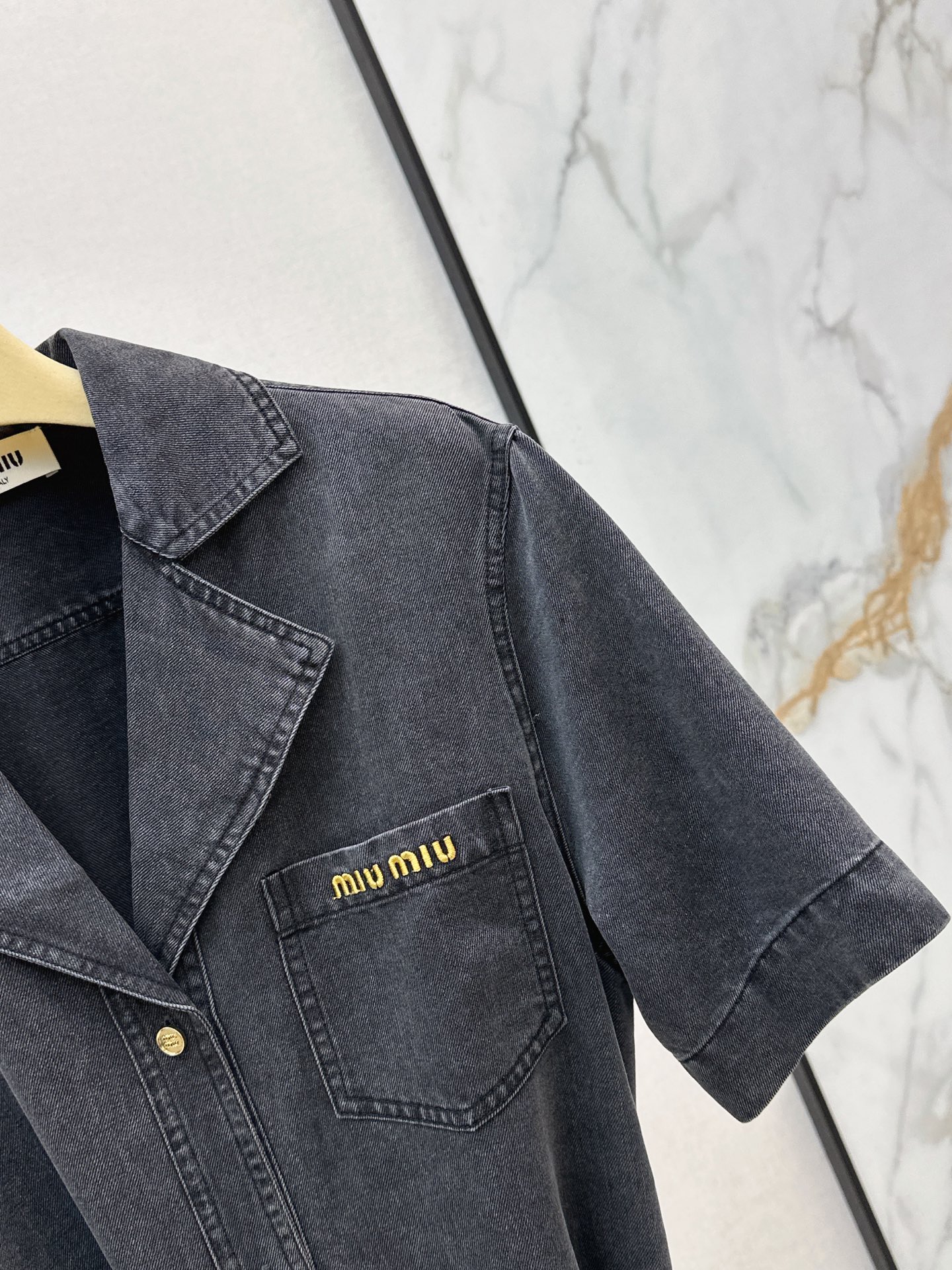 Miu 26ss belted dress