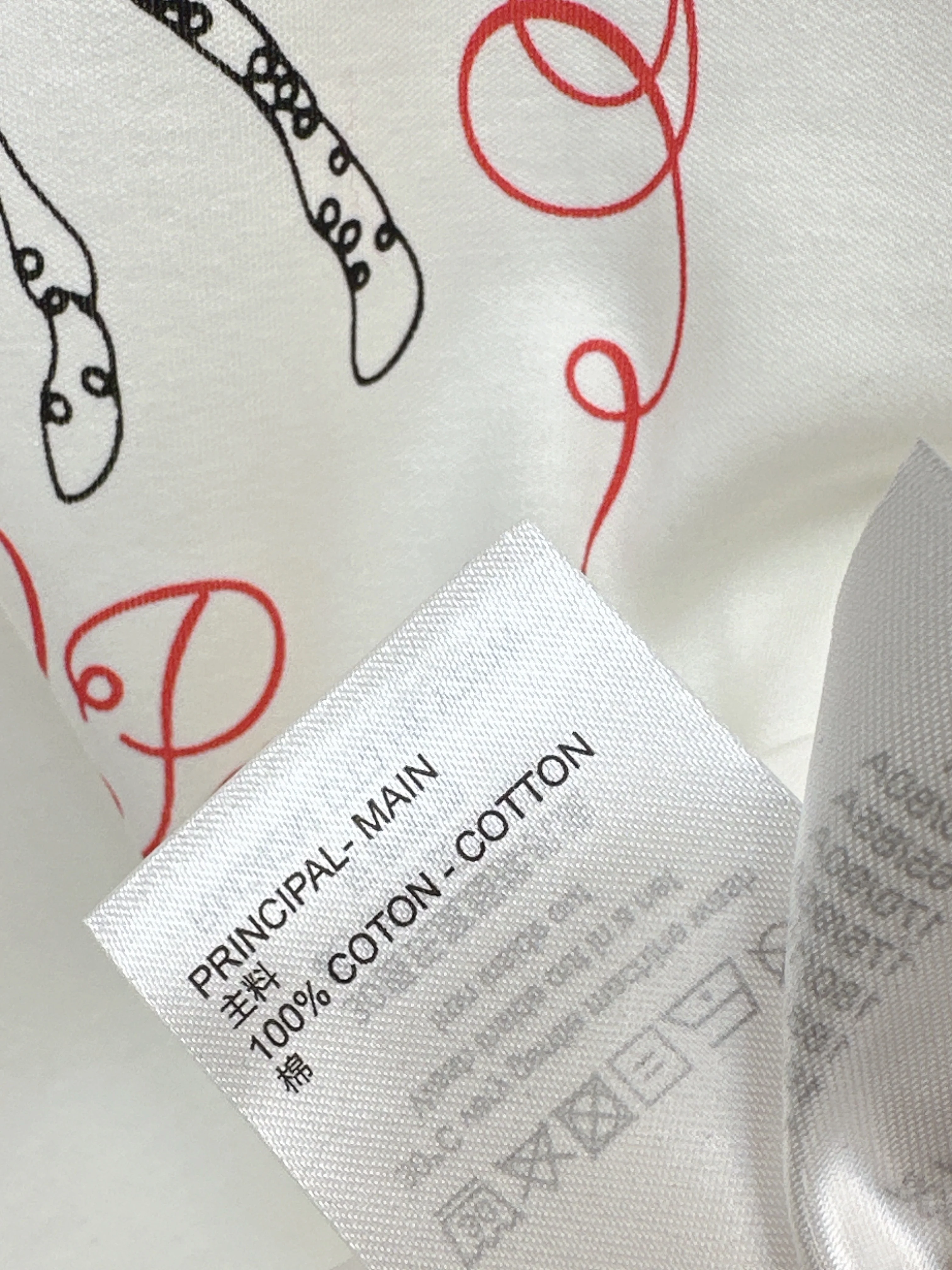 Louis 26ss print t-shirts