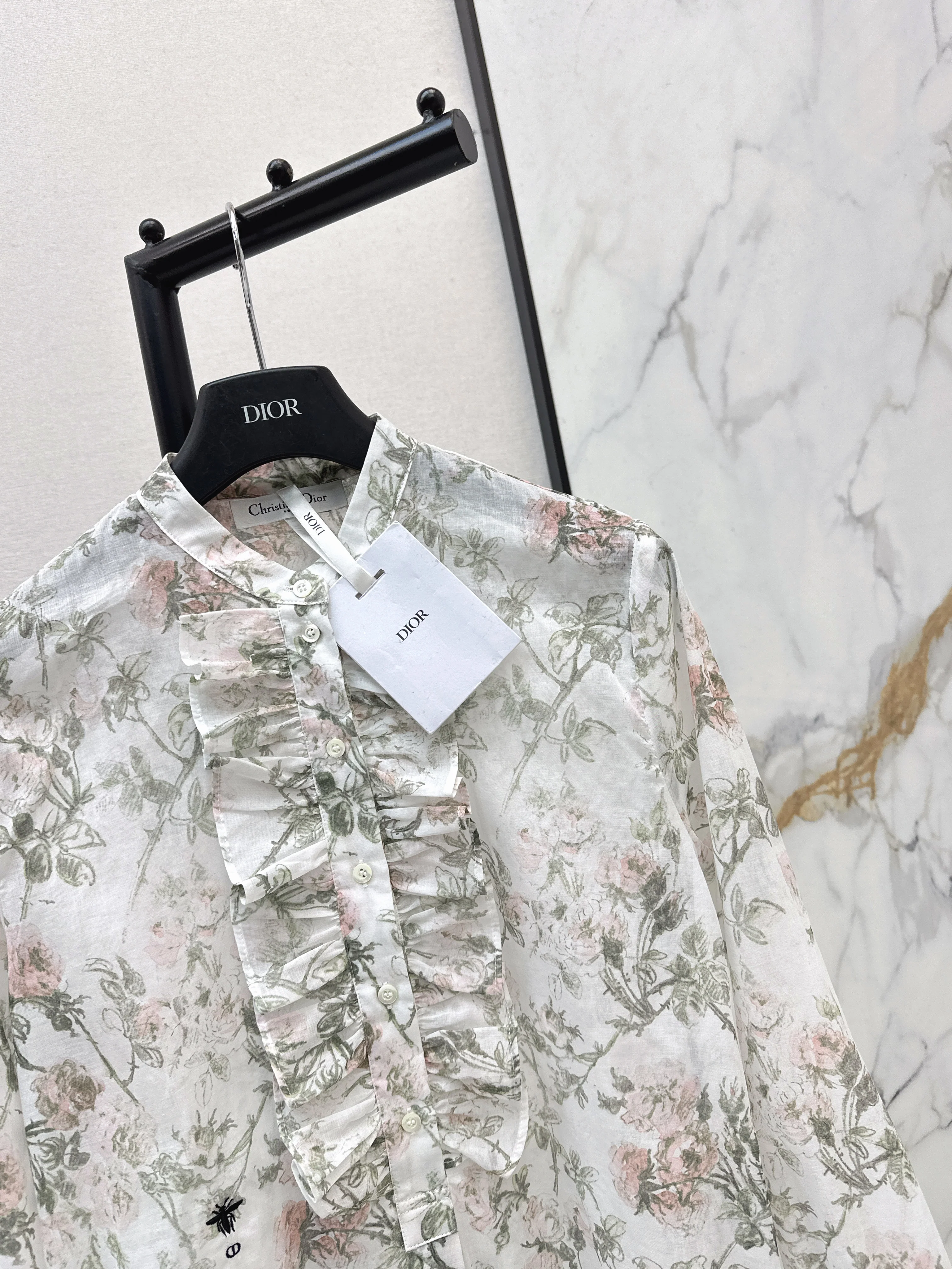 CD 26ss flower print shirts