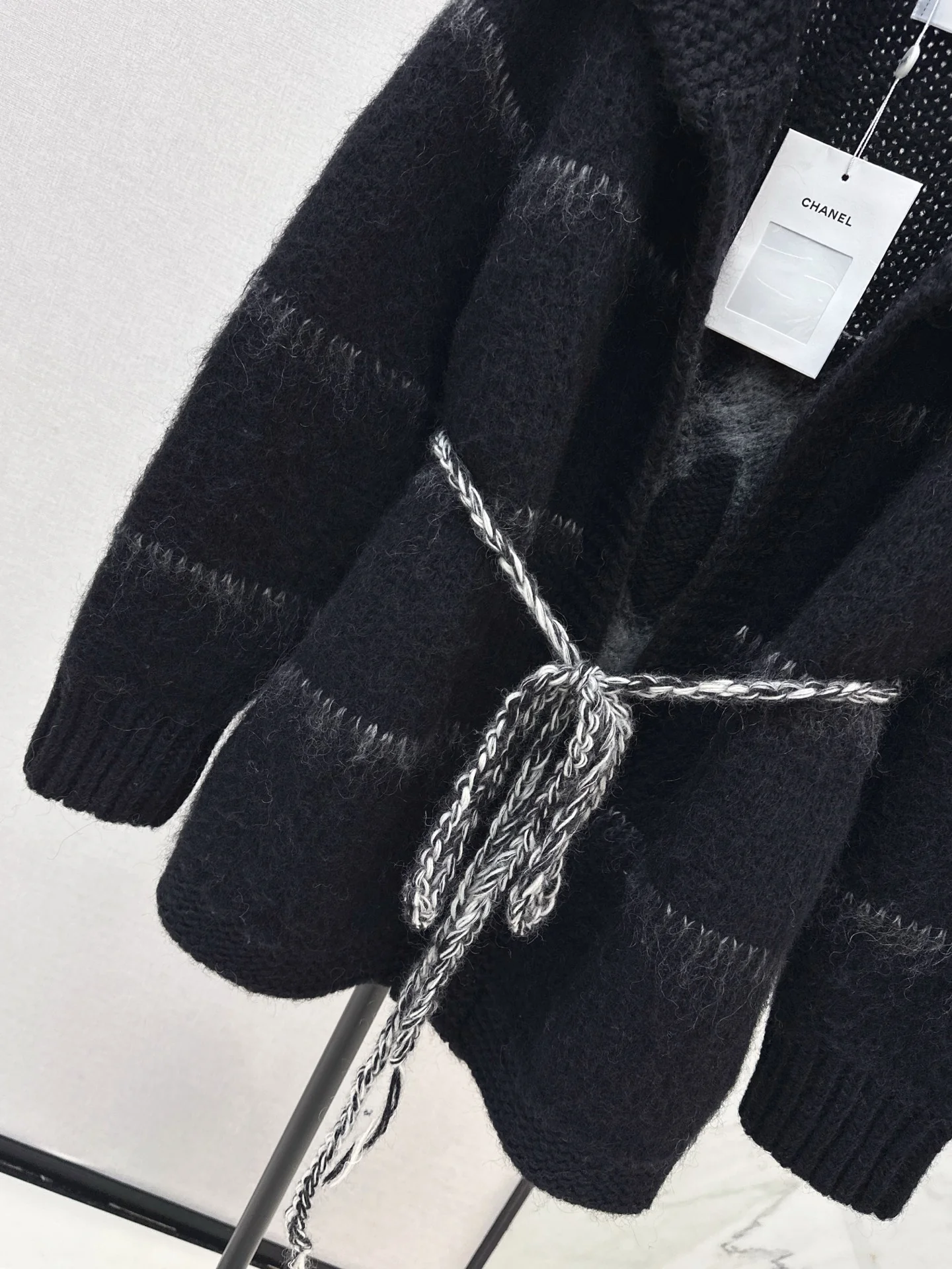 Chan 25fw belted cardigan