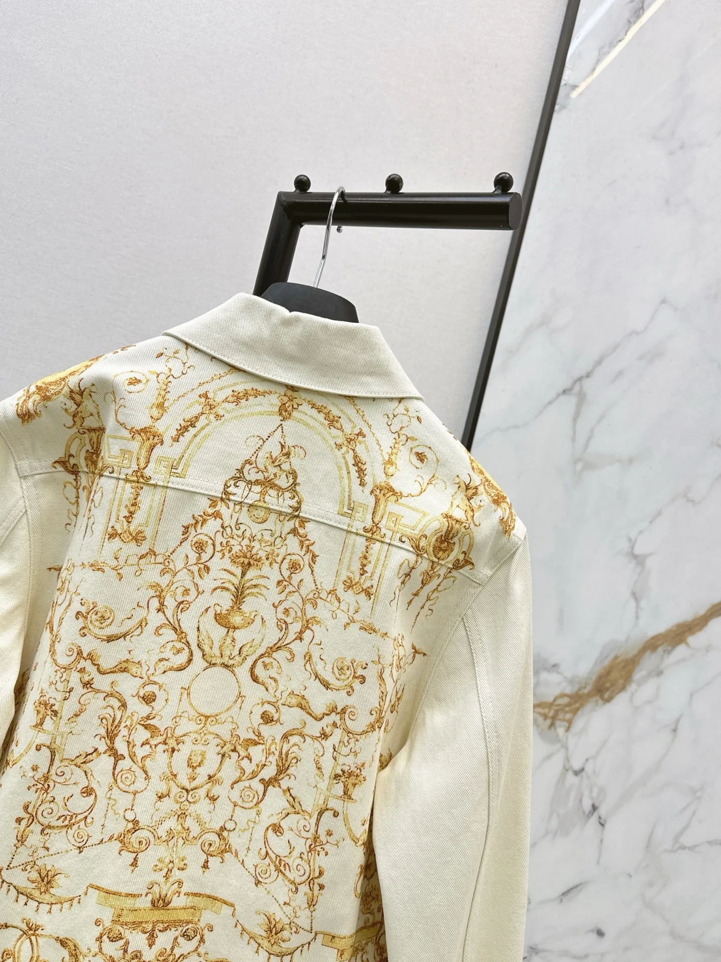 CD 26ss print denim jacket