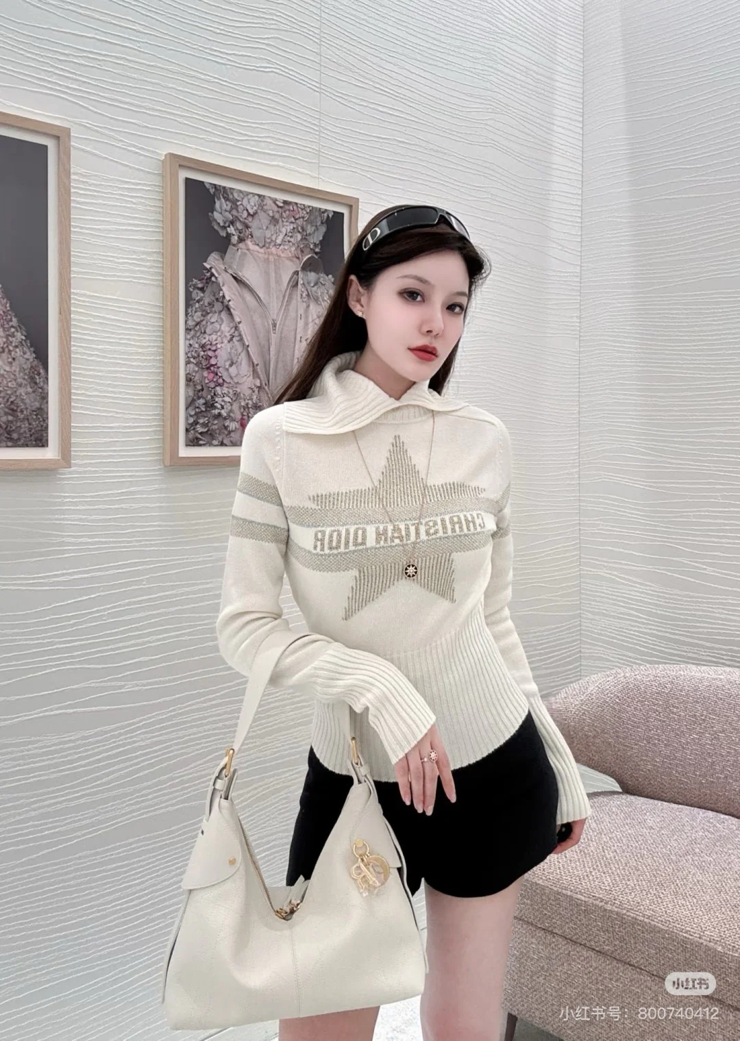 CD 25fw wool sweater