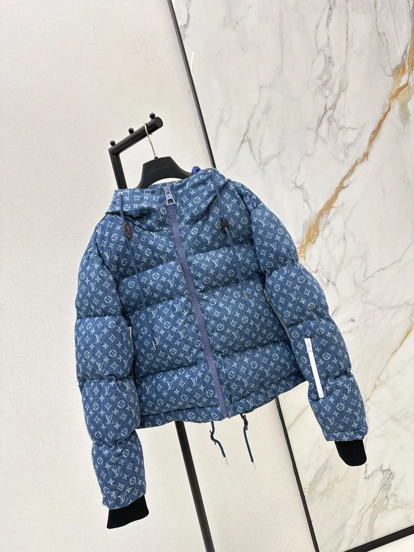 Louis 25fw denim down jacket