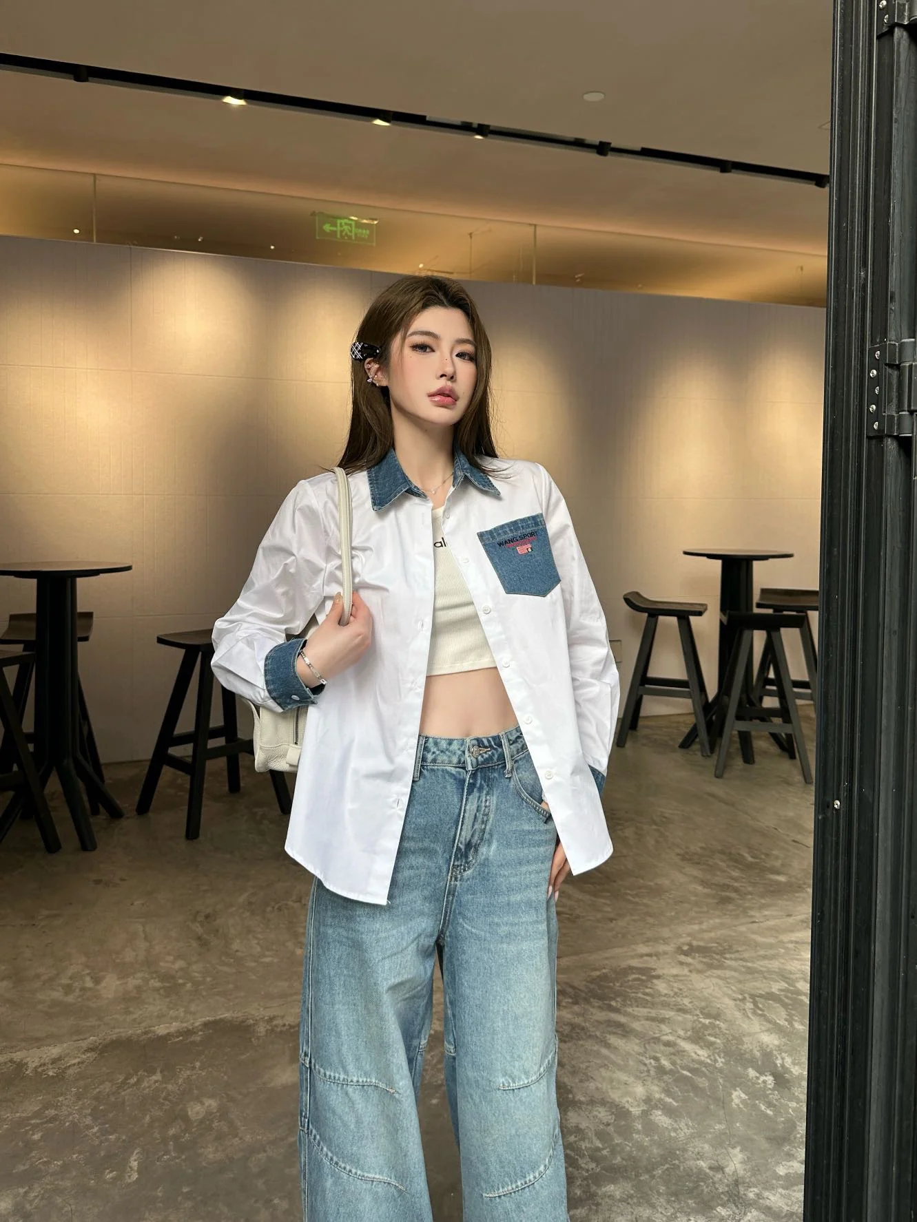 Alex 26ss contract denim shirts