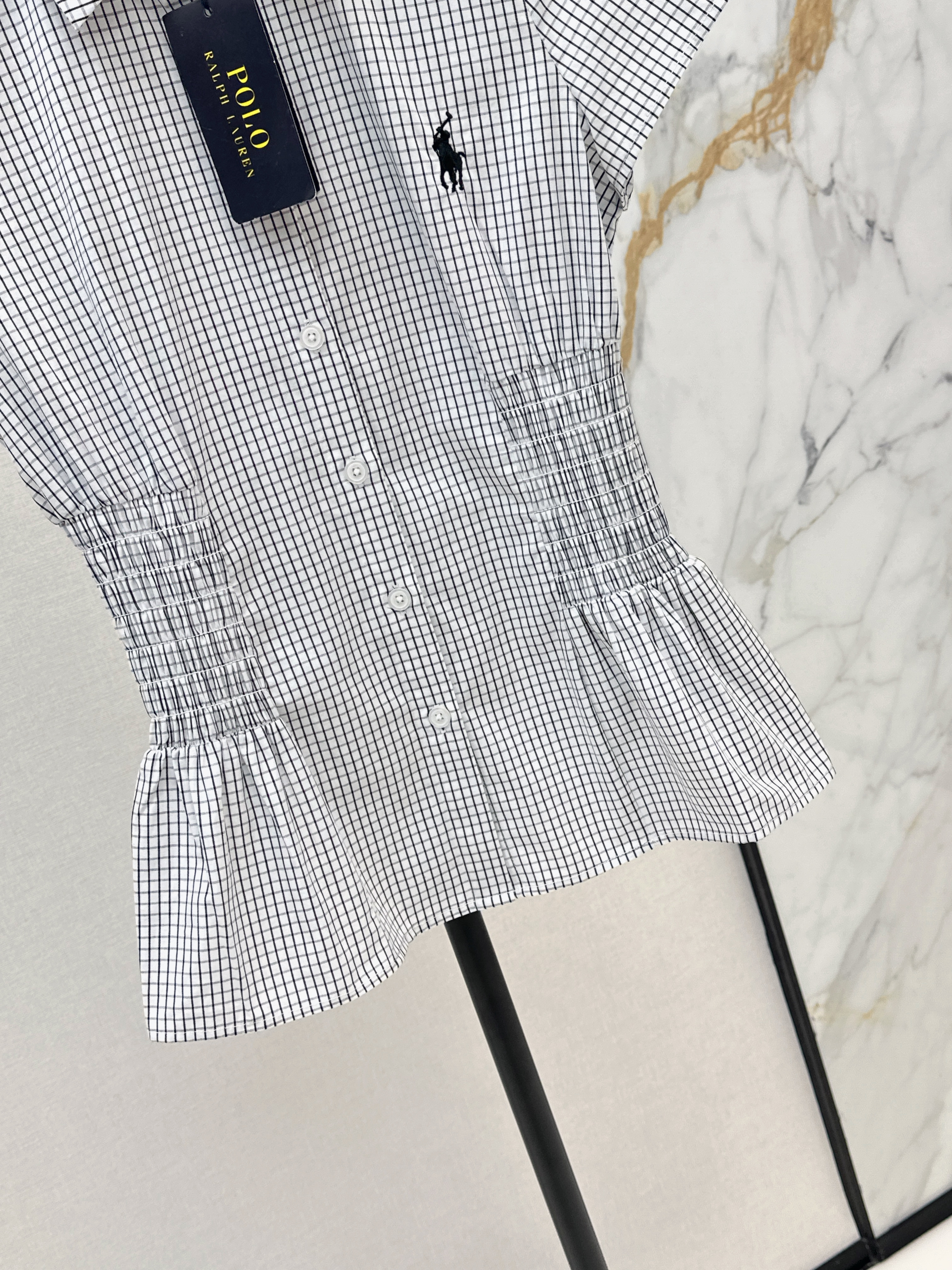 Ralp 26ss fitted waist shirt