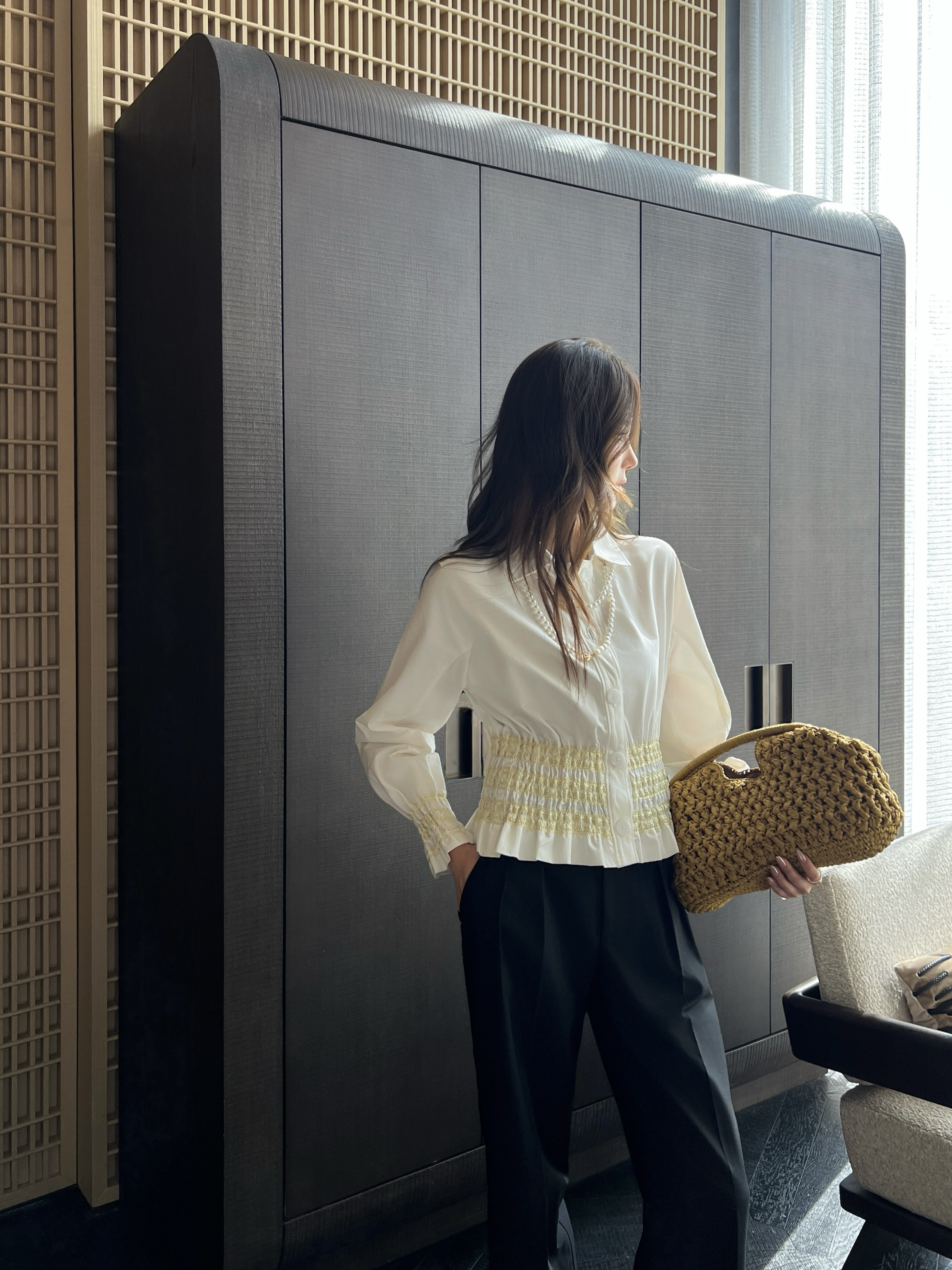 Her 26ss  puff sleeve shirts