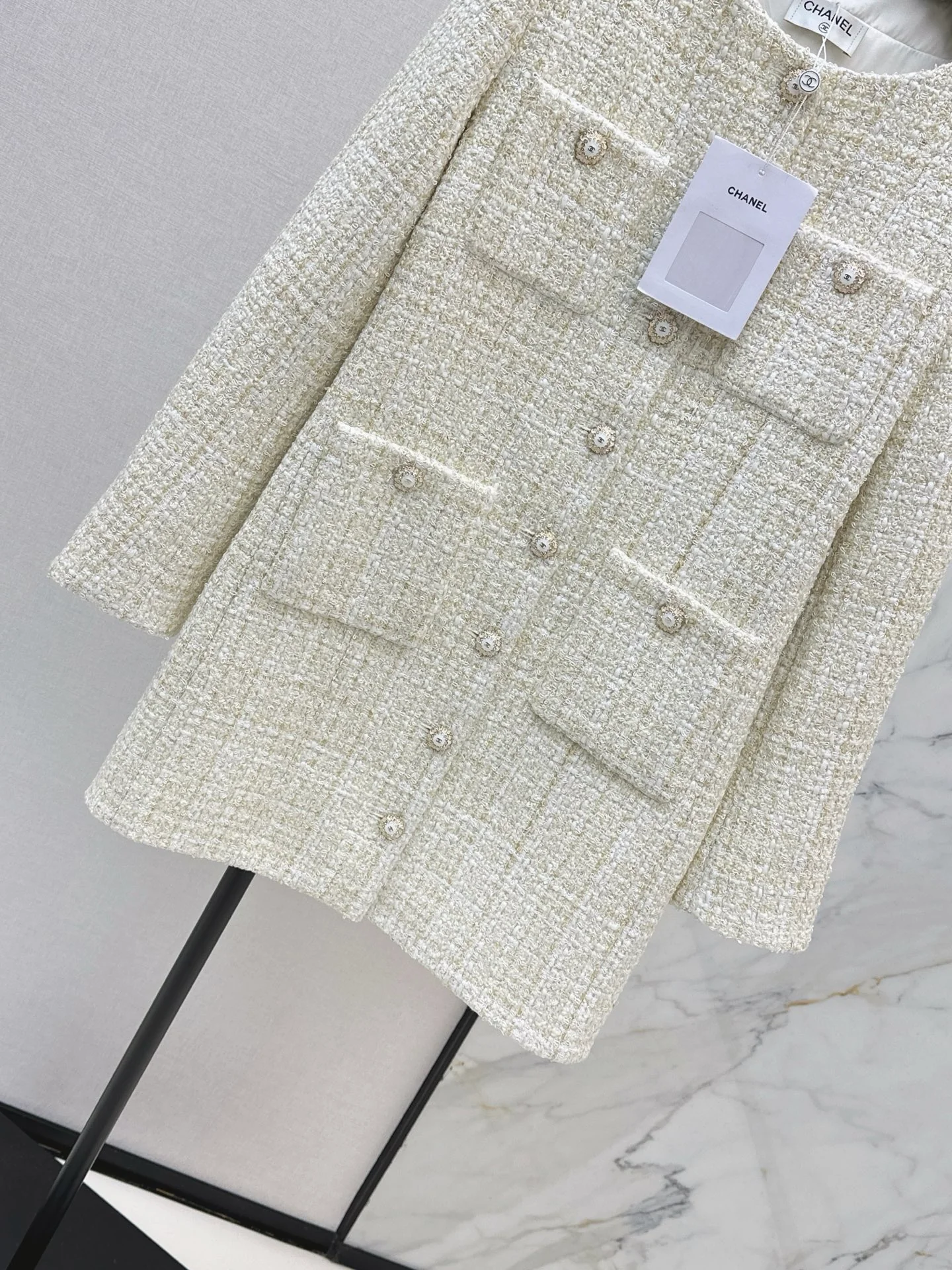 Chan 26ss tweed jacket