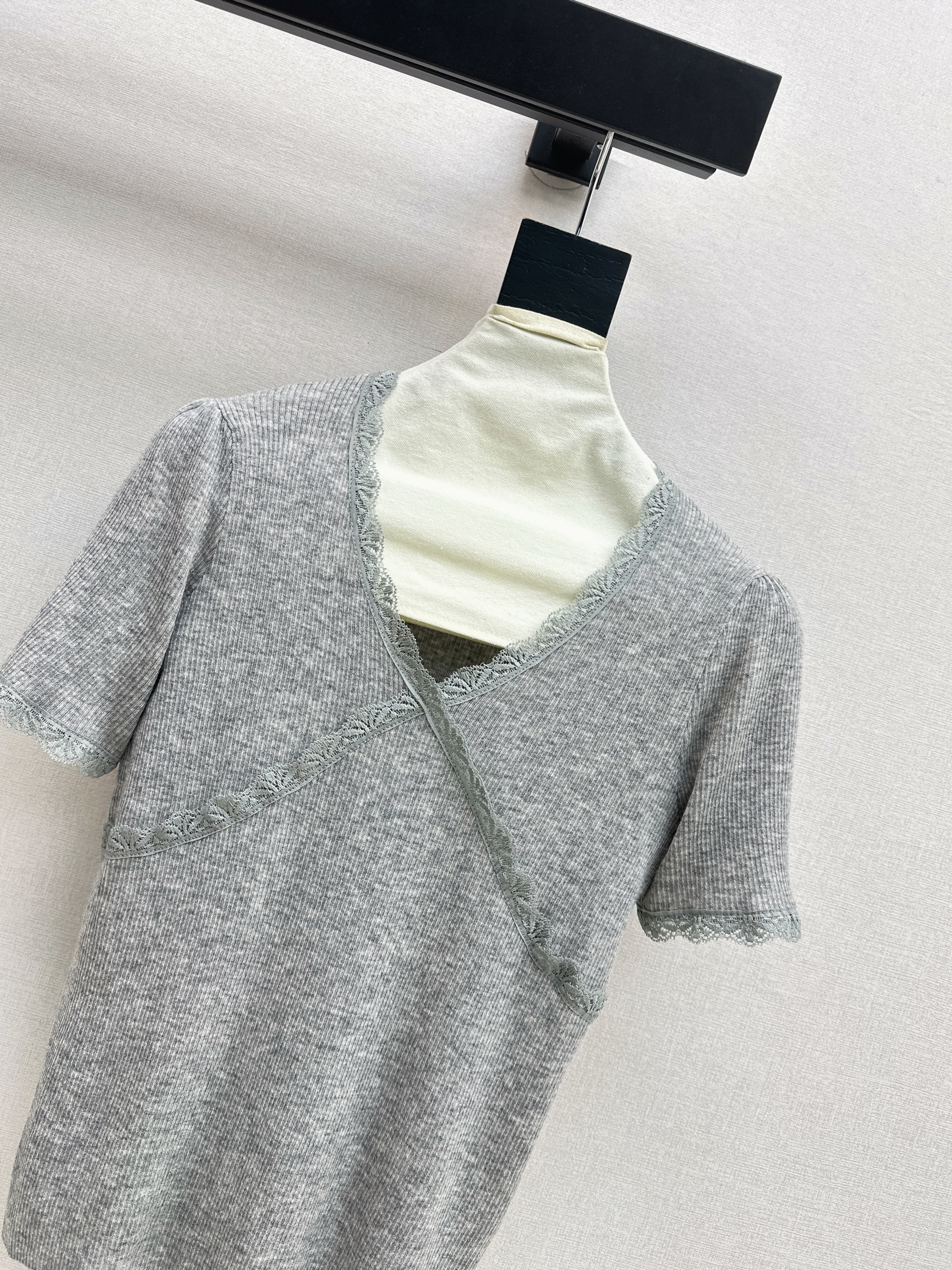 ES 26ss lace contract knitwear