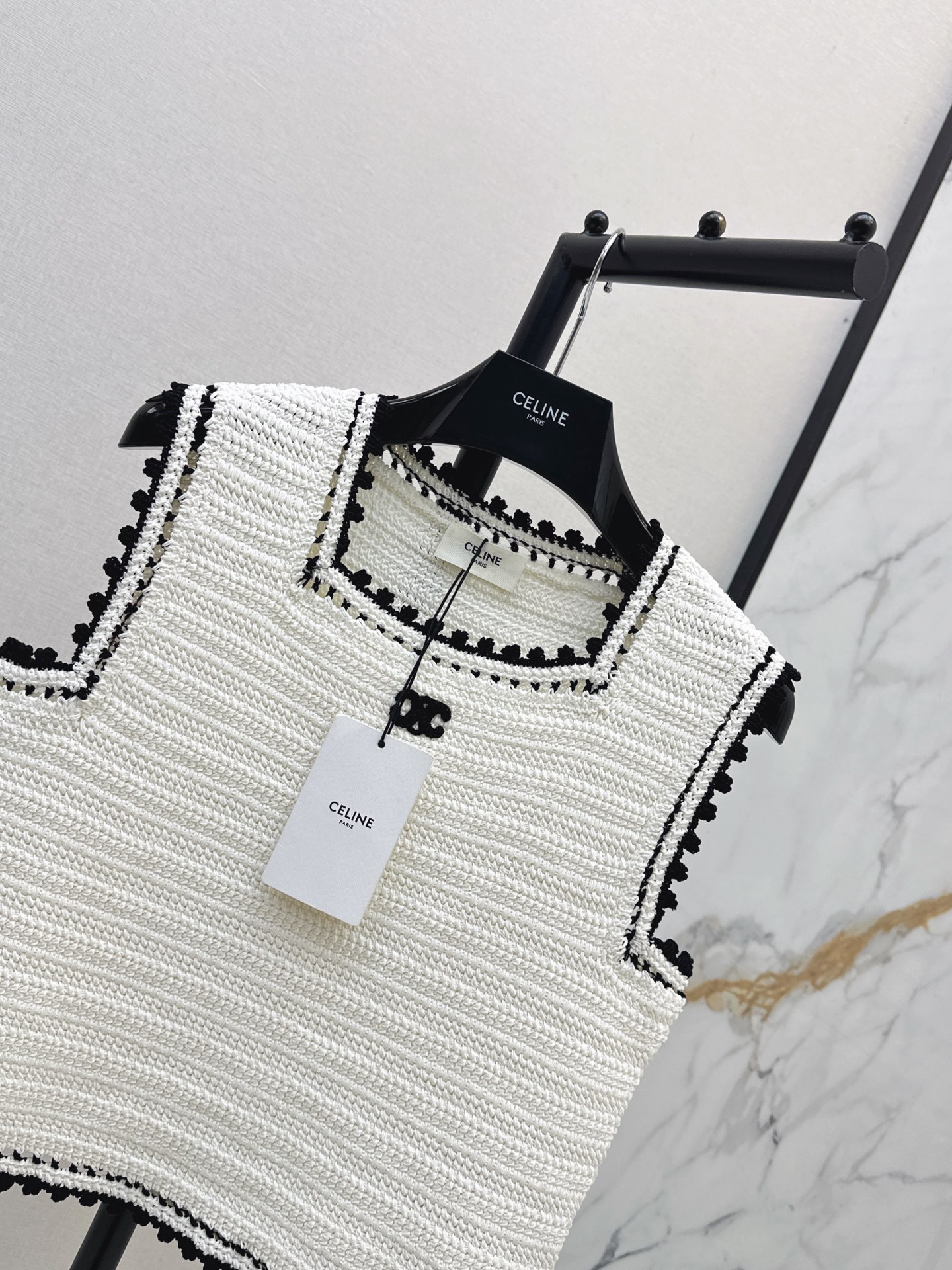 Celi 26ss sleeveless knit vest