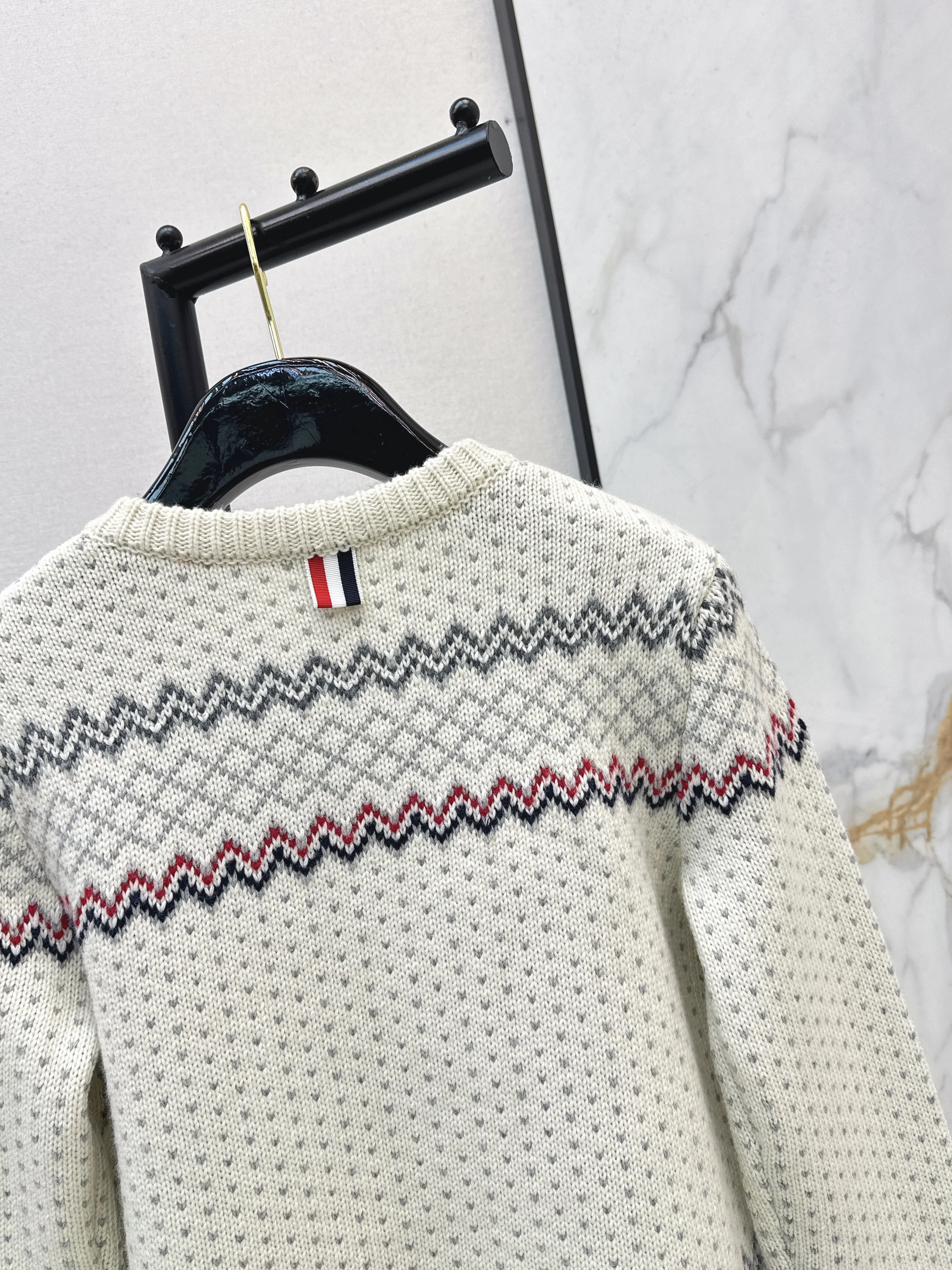 Thom 26ss fair isle cardigan