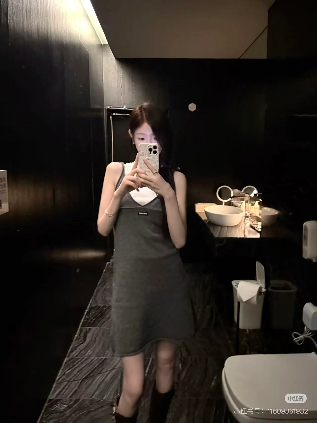 Miu 26ss slip dress