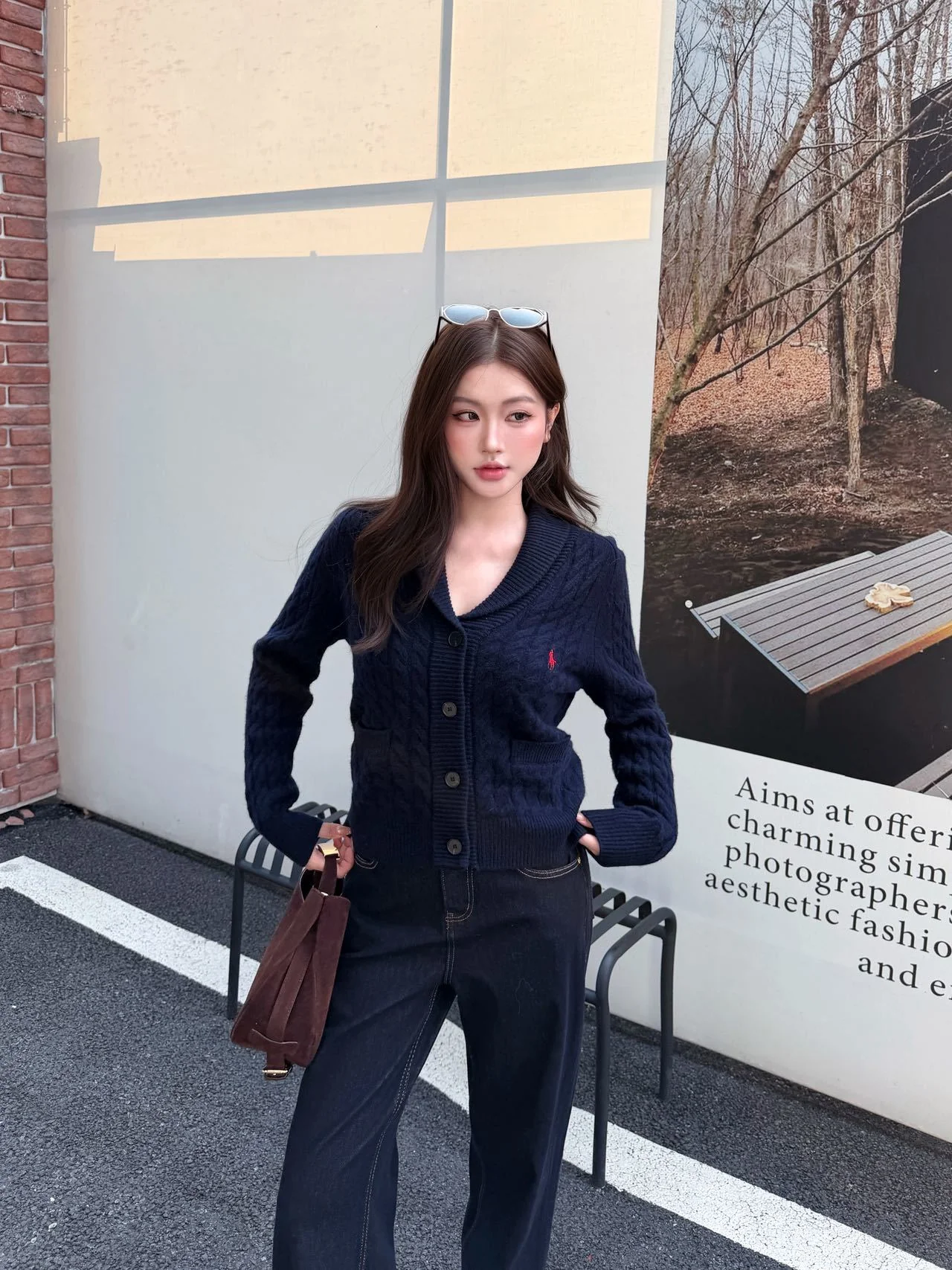 Ralp 26ss wool cardigan