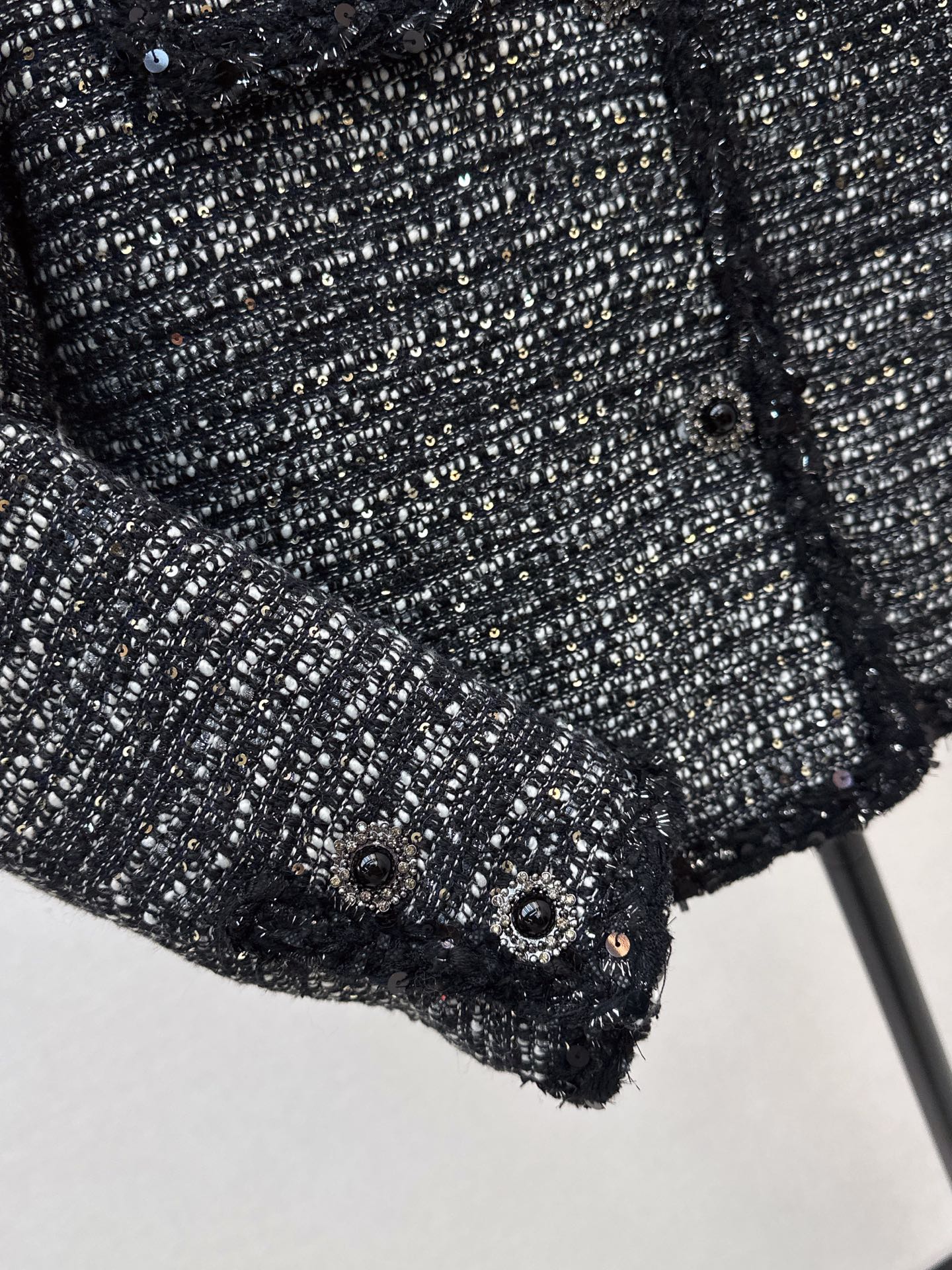 Chan 25fw woven tweed jacket