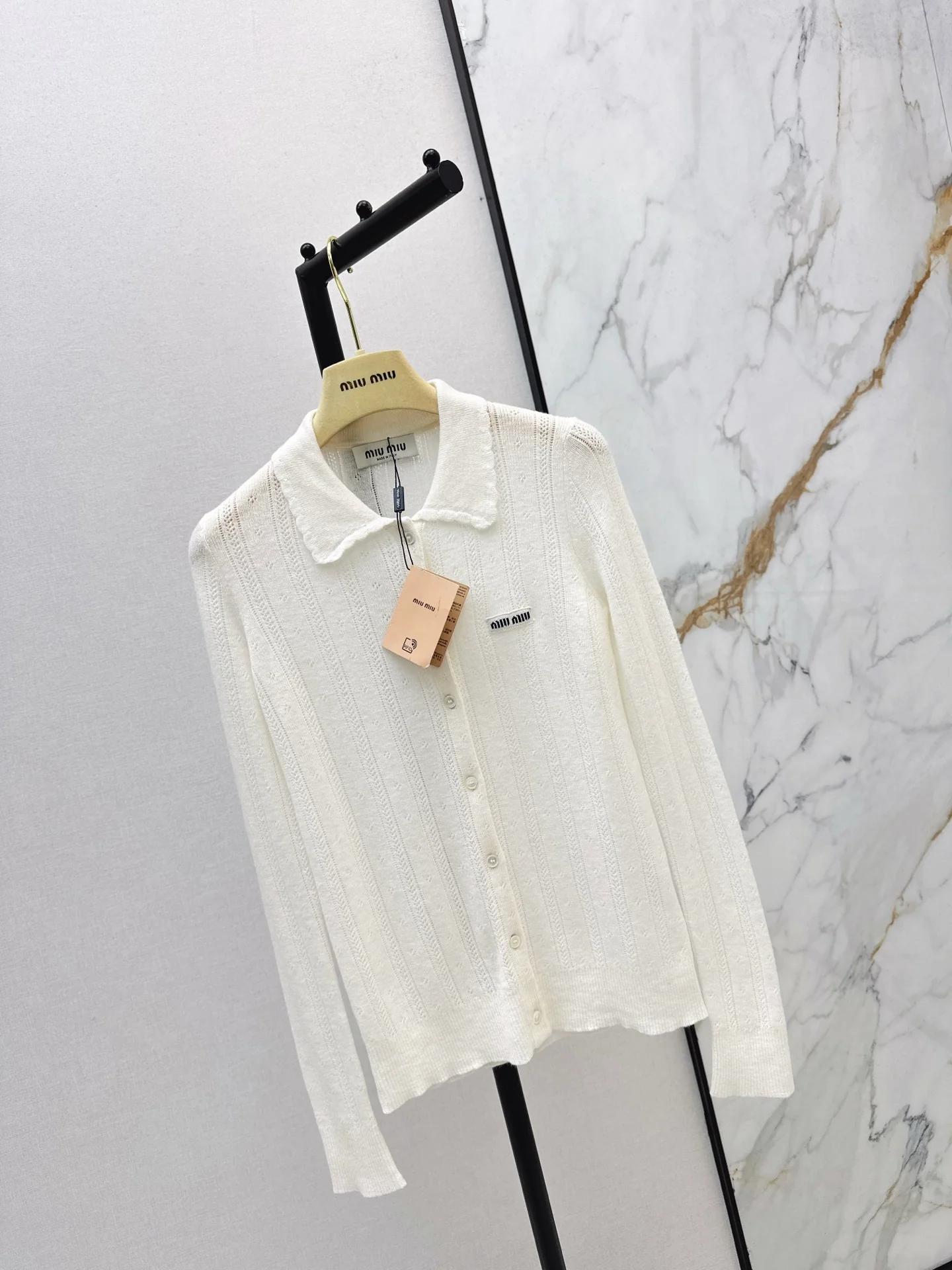 Miu 26ss knit cardigan