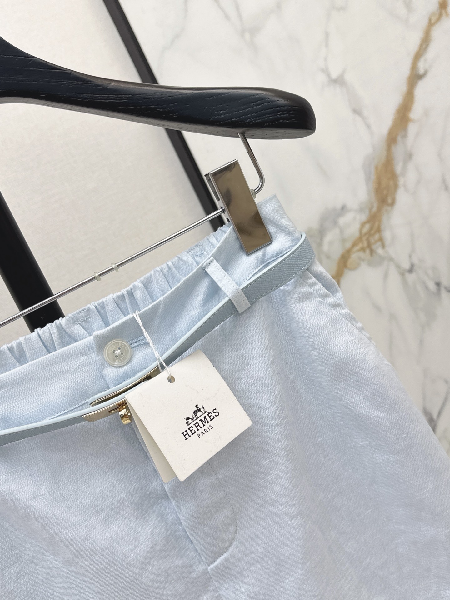 Her 26ss belted skirt