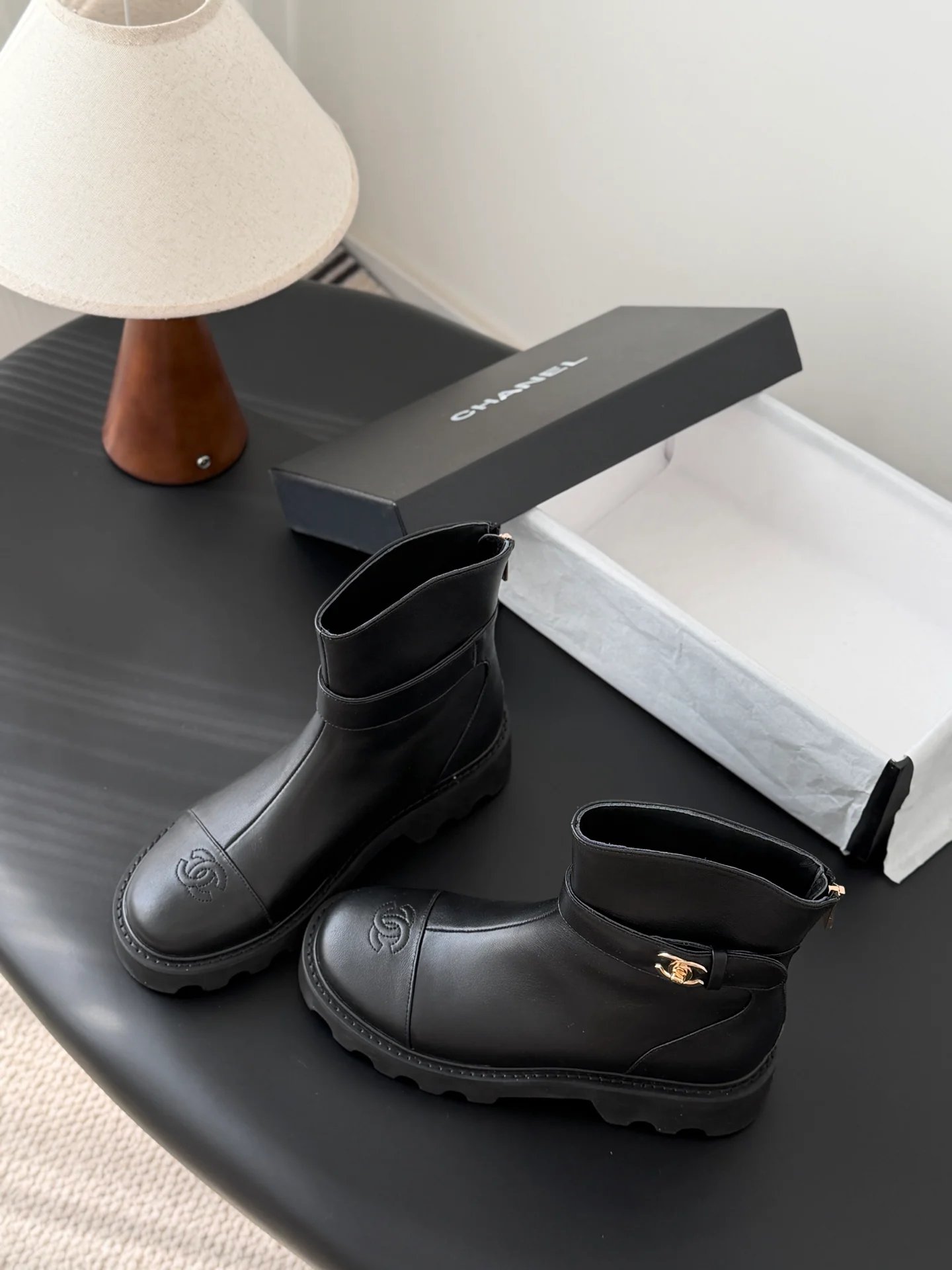Chan 25fw ankle boot