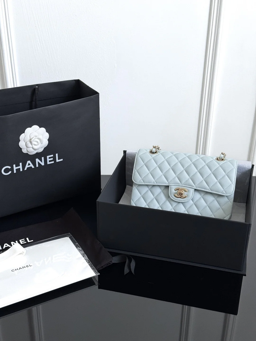 Chan cf23 chain shoulder bag