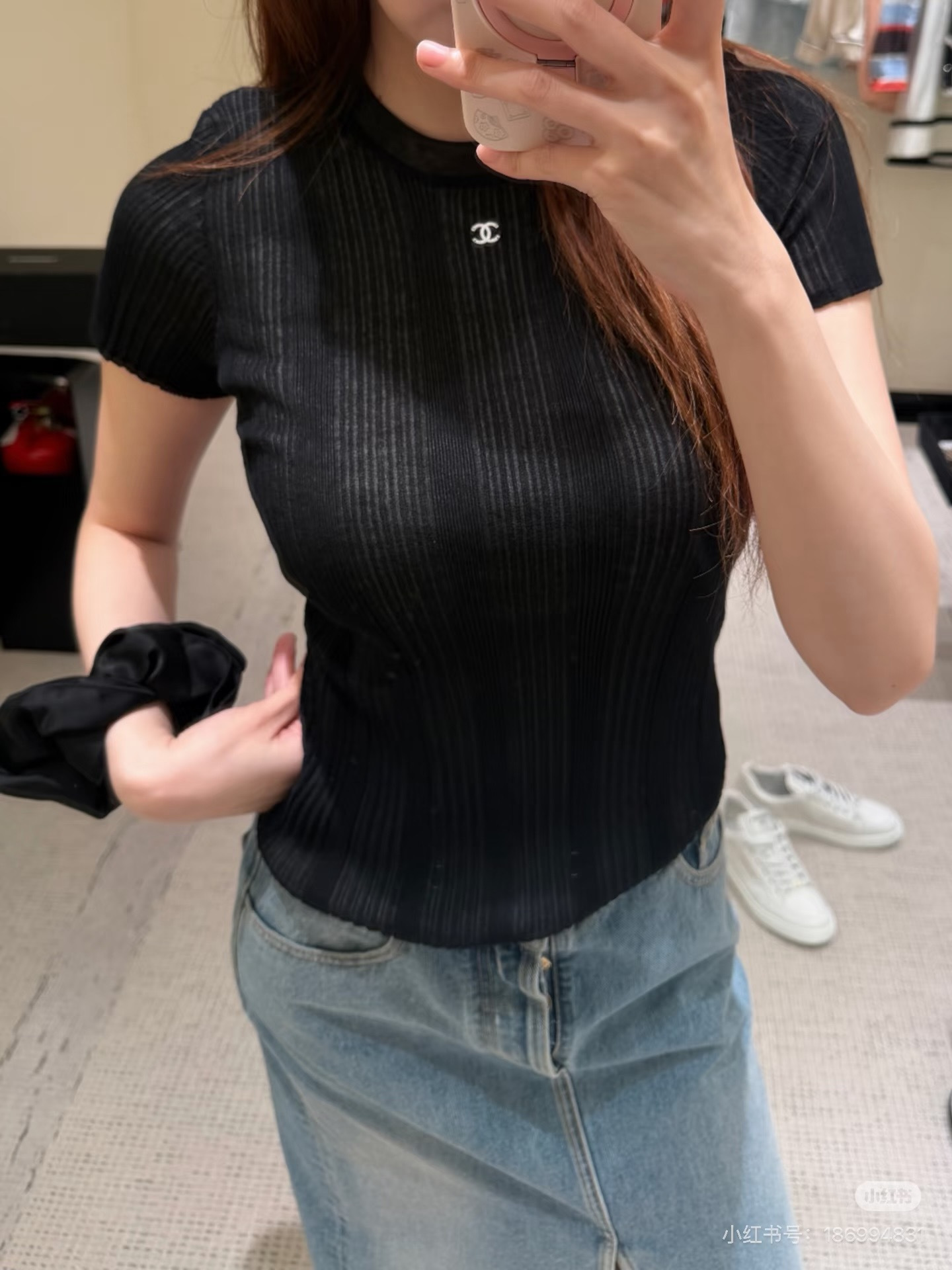 Chan 26ss knit T-shirt