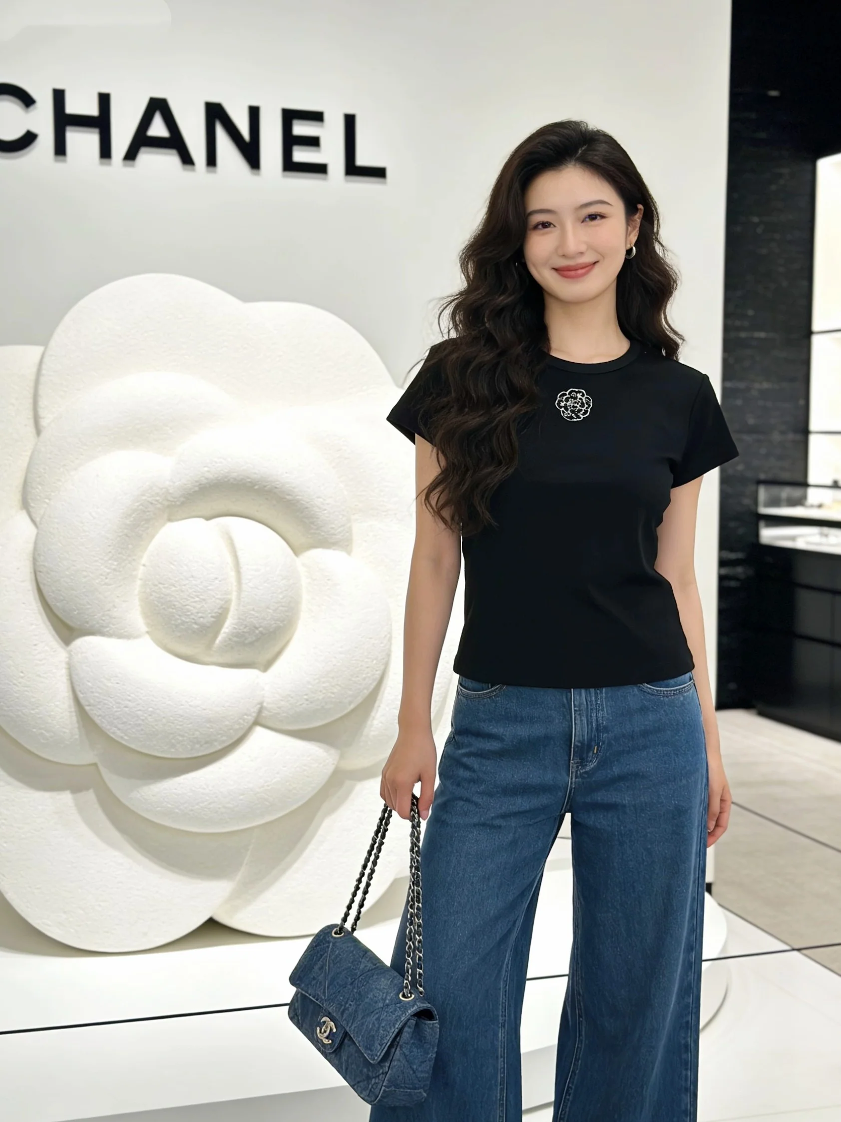 Chan 26ss beading t-shirts