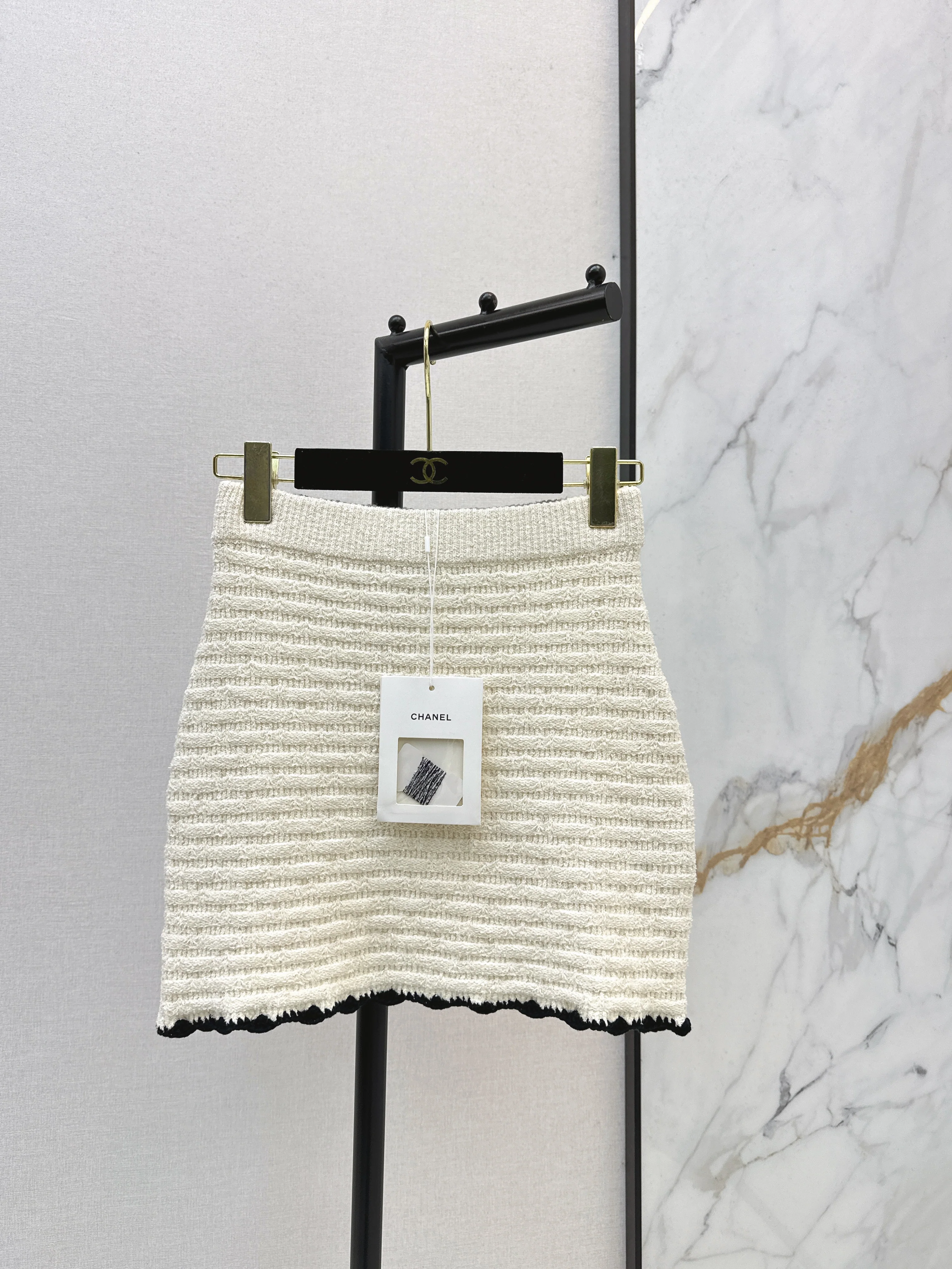 Chan 26ss knitted skirts