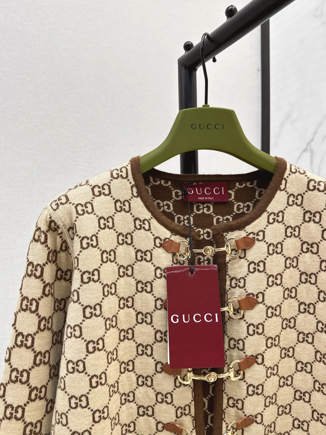 Guc 25fw jacquard jacket