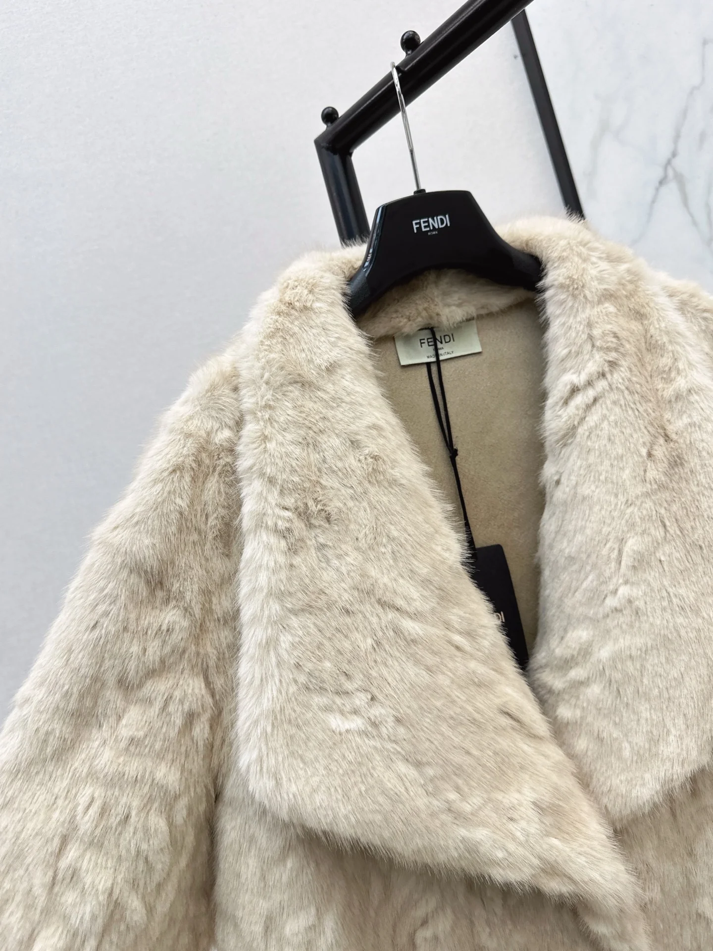 Fend 25fw fur fleece jacket