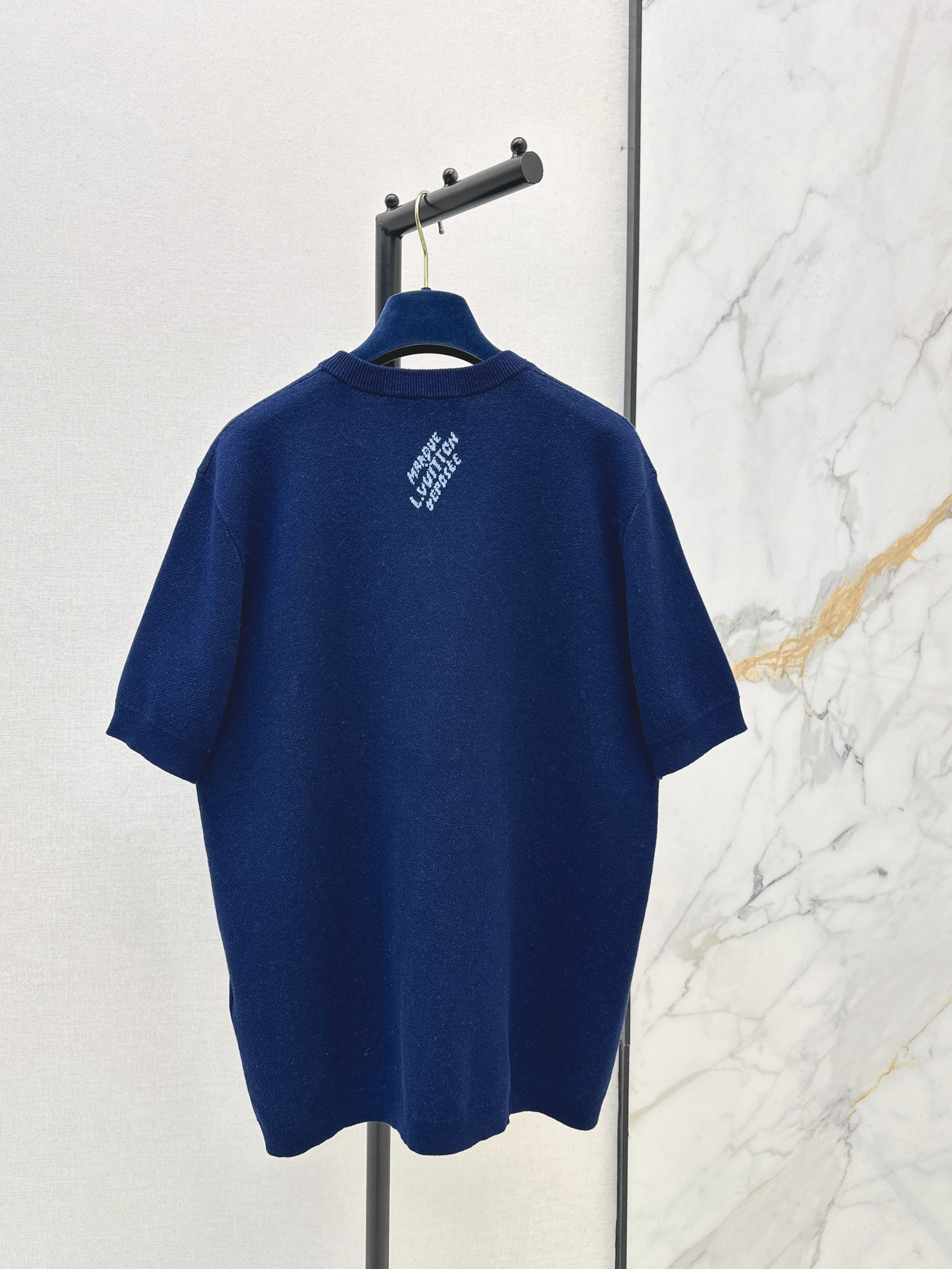 Louis 26ss jacquard knit sweater