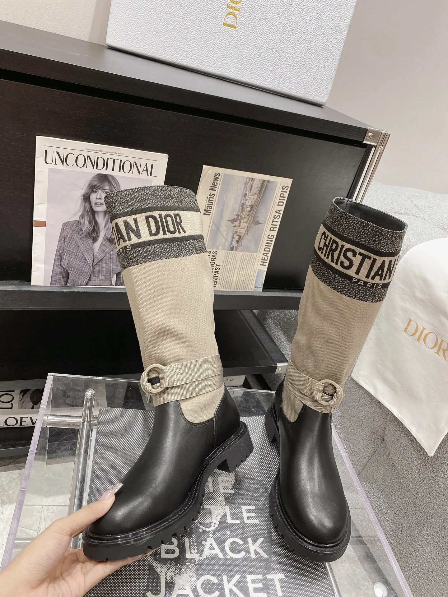CD 25fw half boots