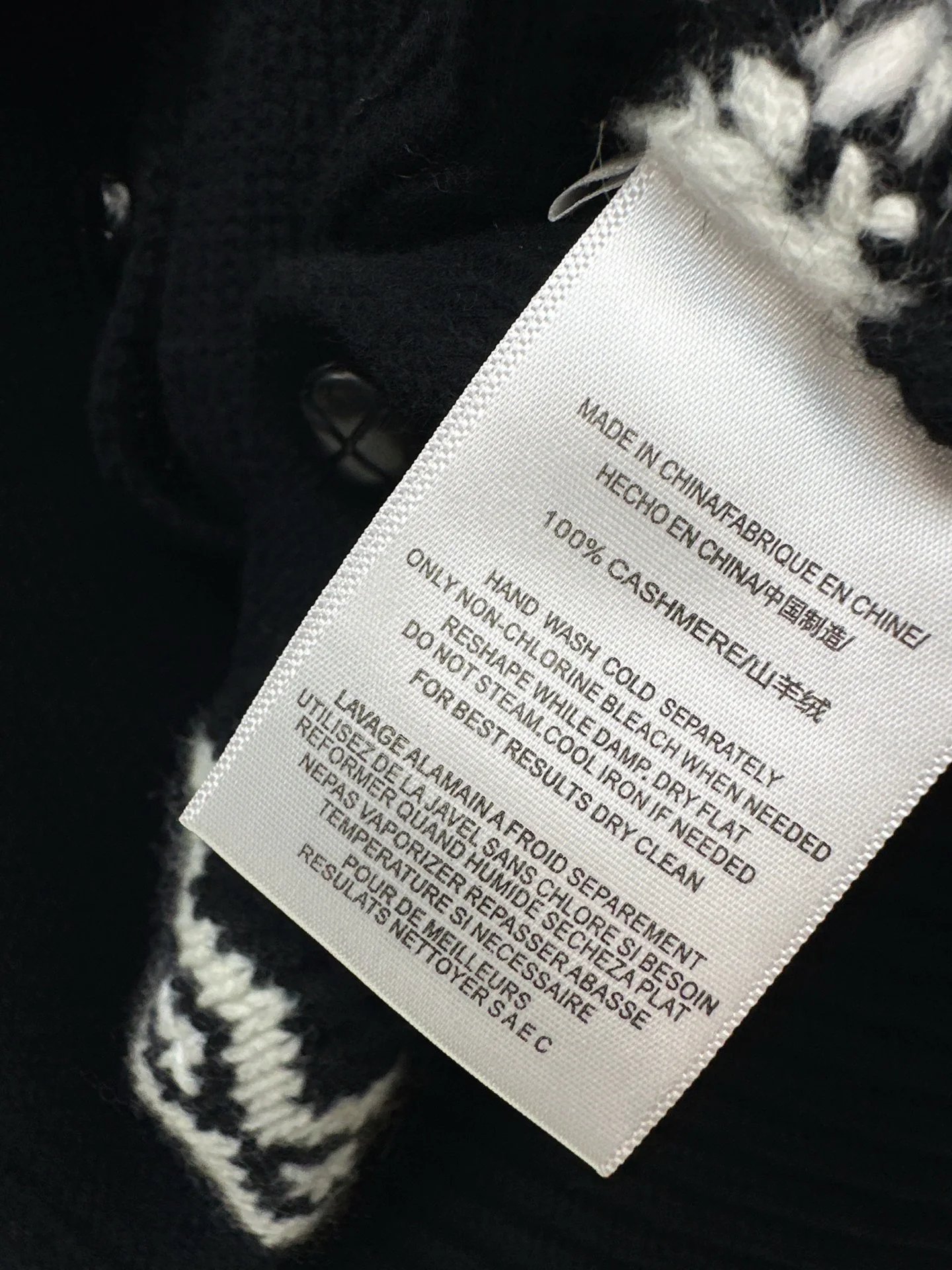 Ralp 26ss fair isle knit cardigan