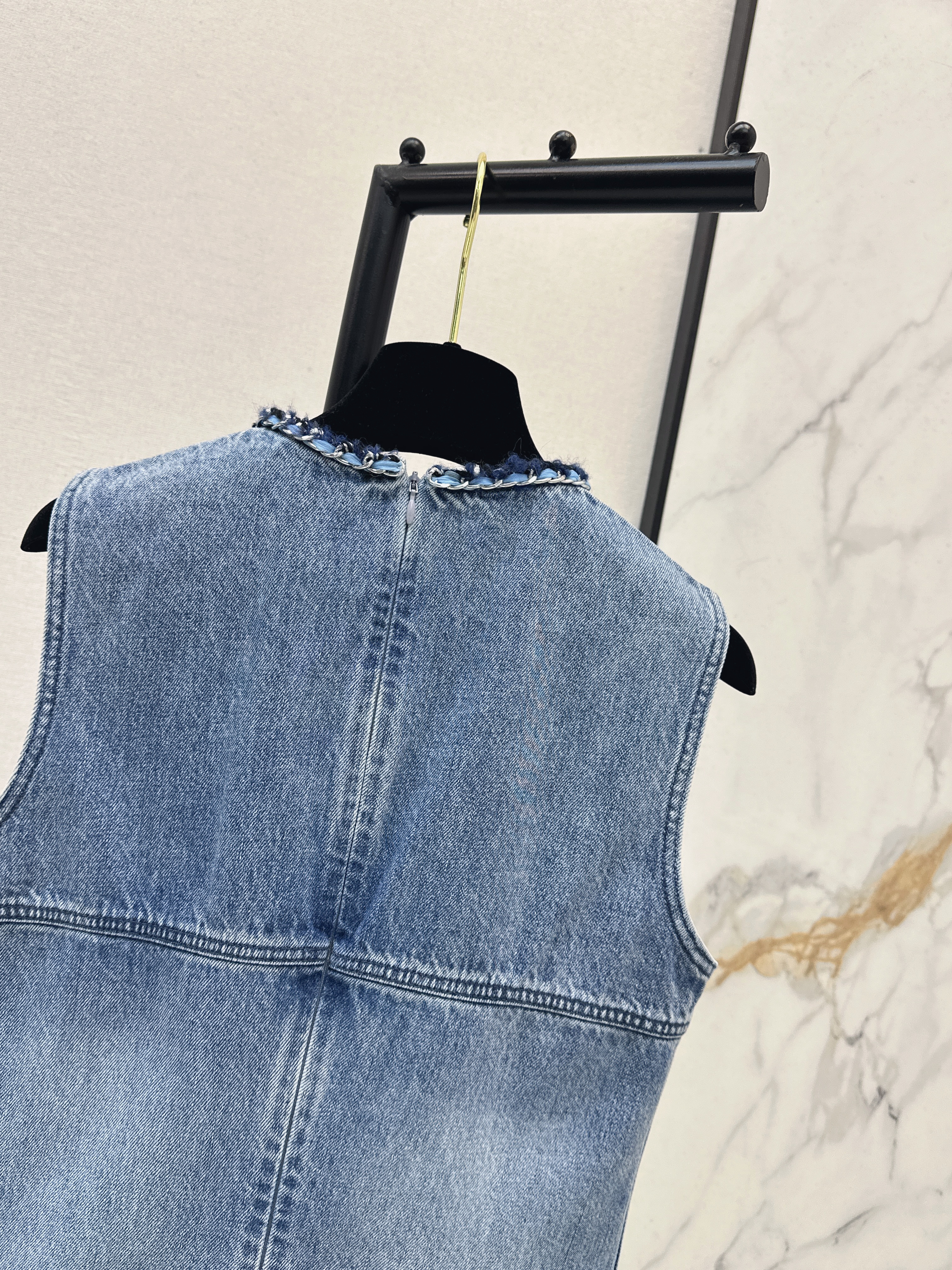 Chan 26ss denim dress