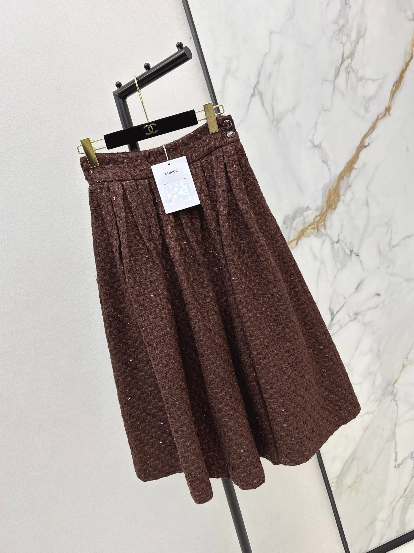 Chan 25fw woven skirt