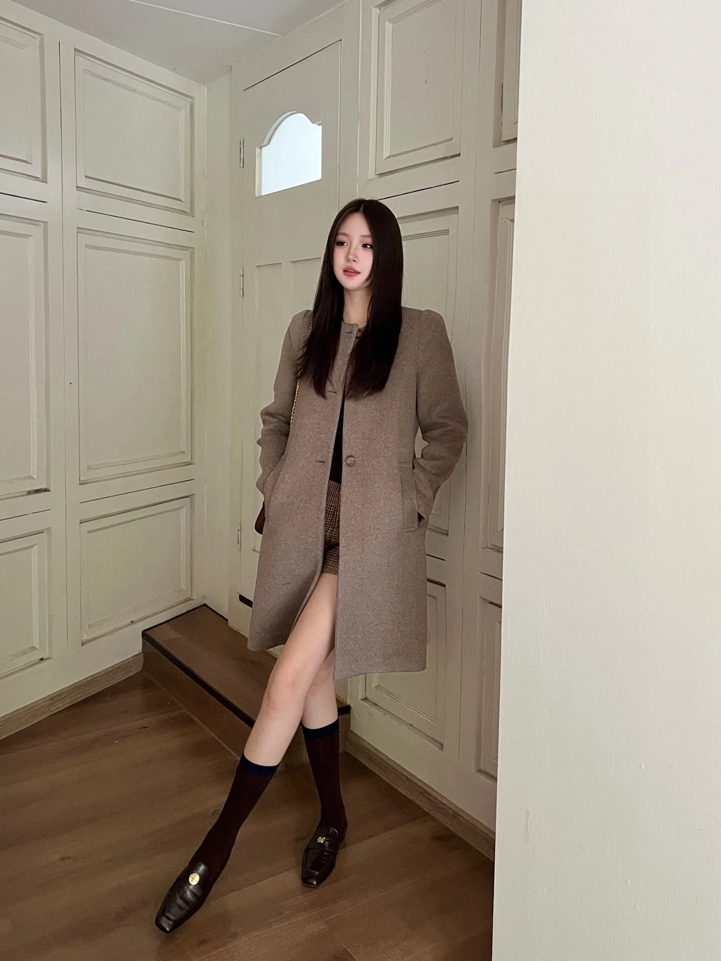 Miu 26ss woolen overcoats
