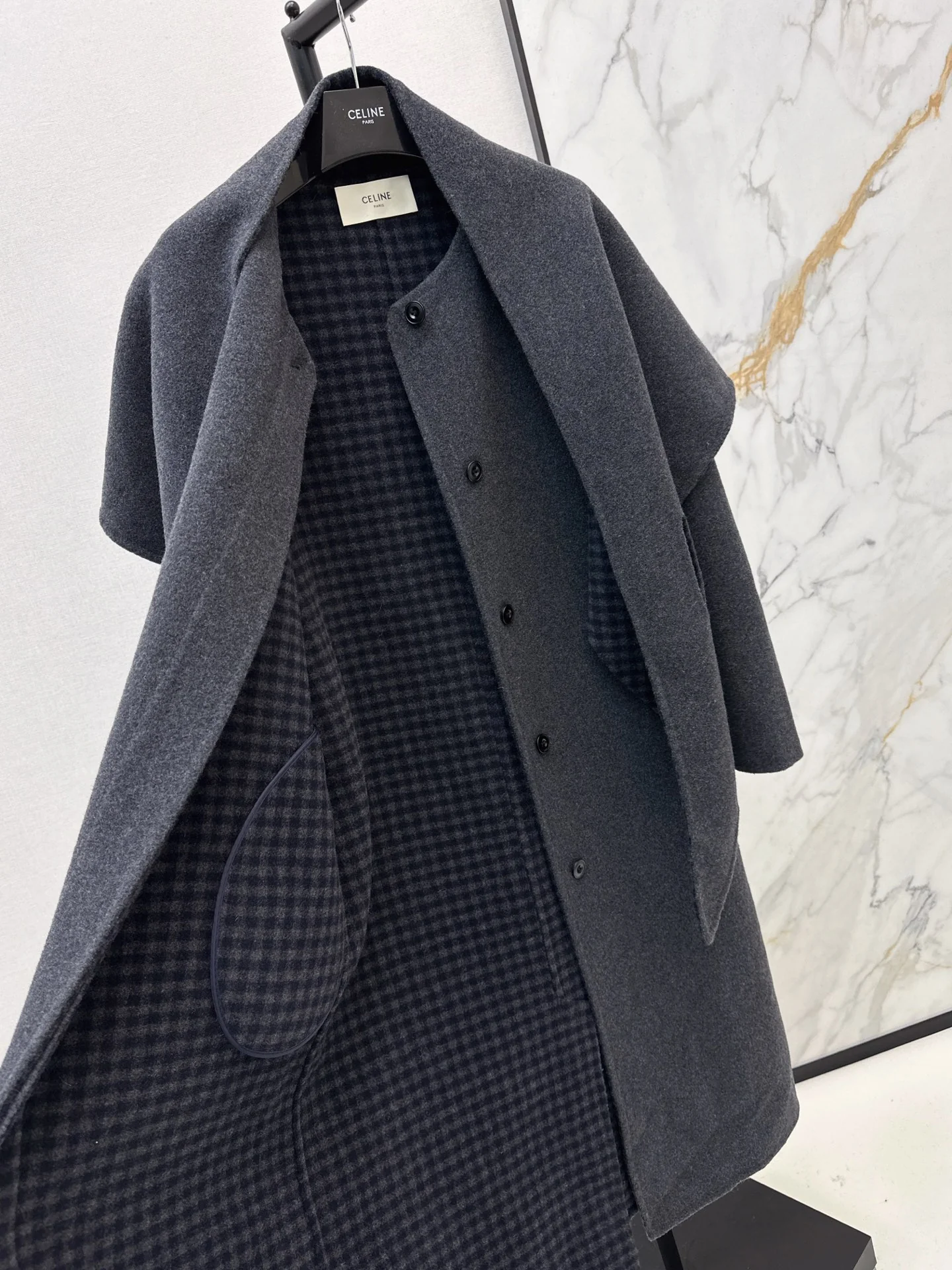 Celi 26ss woolen overcoats