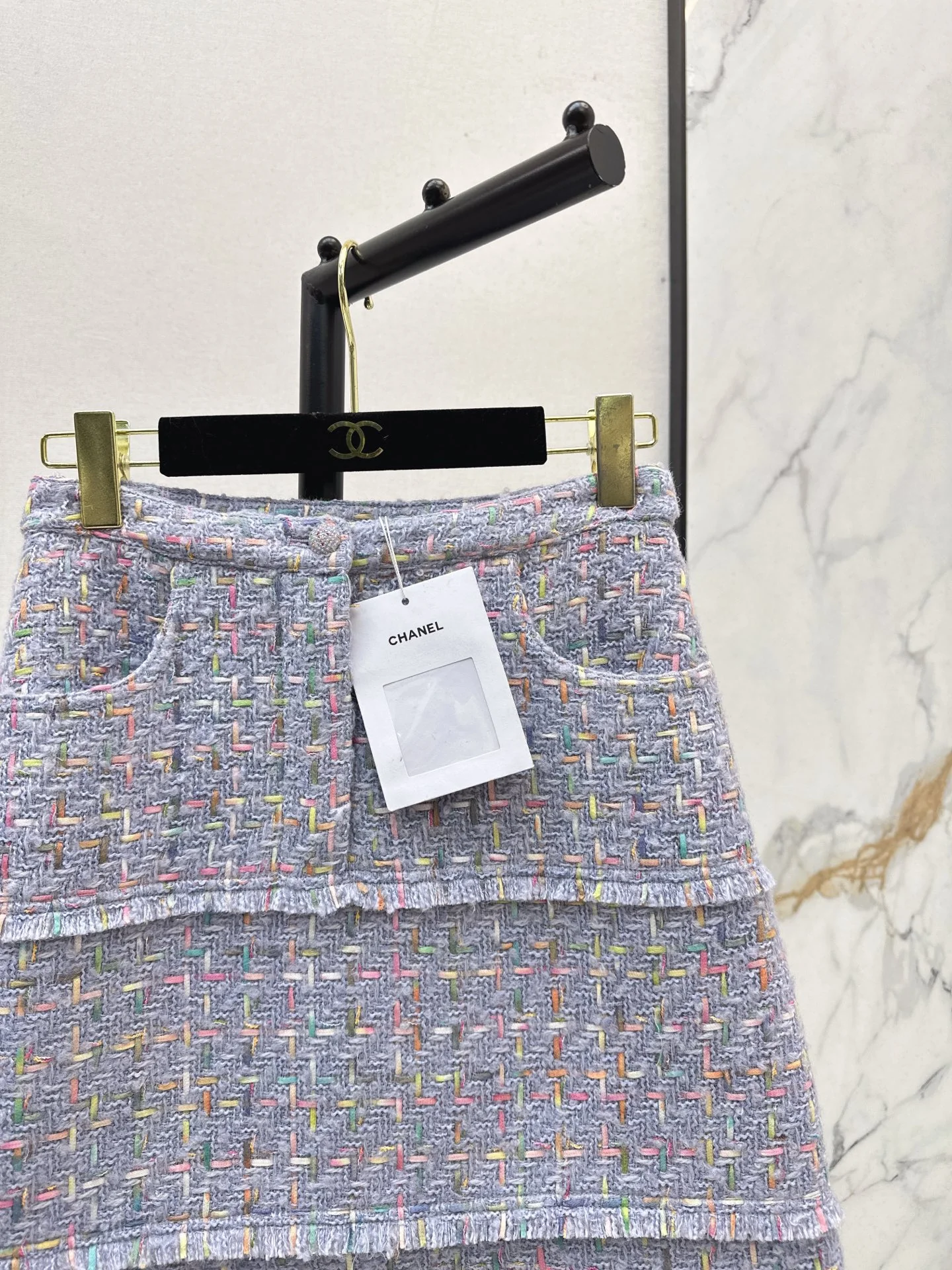 Chan 25fw woven skirt