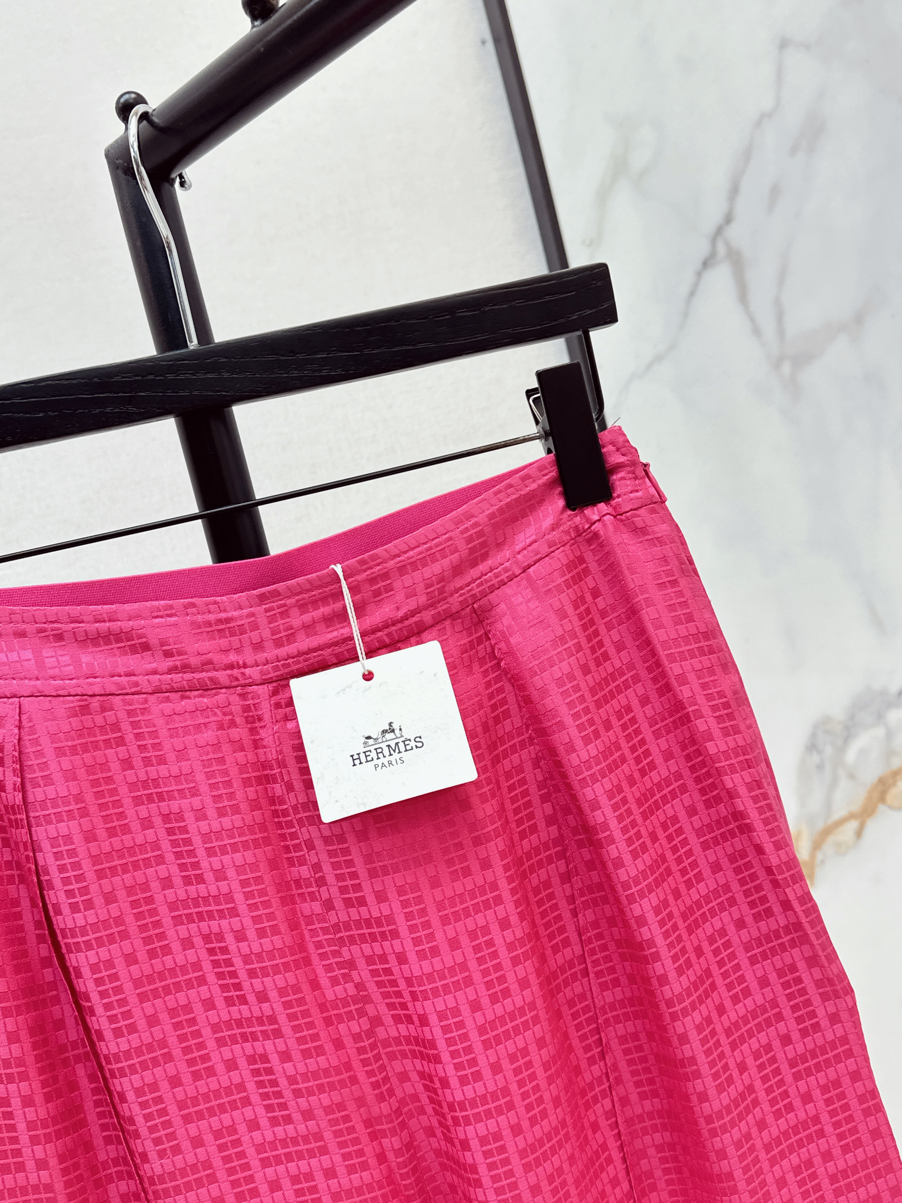 Her 26ss jacquard silk pant