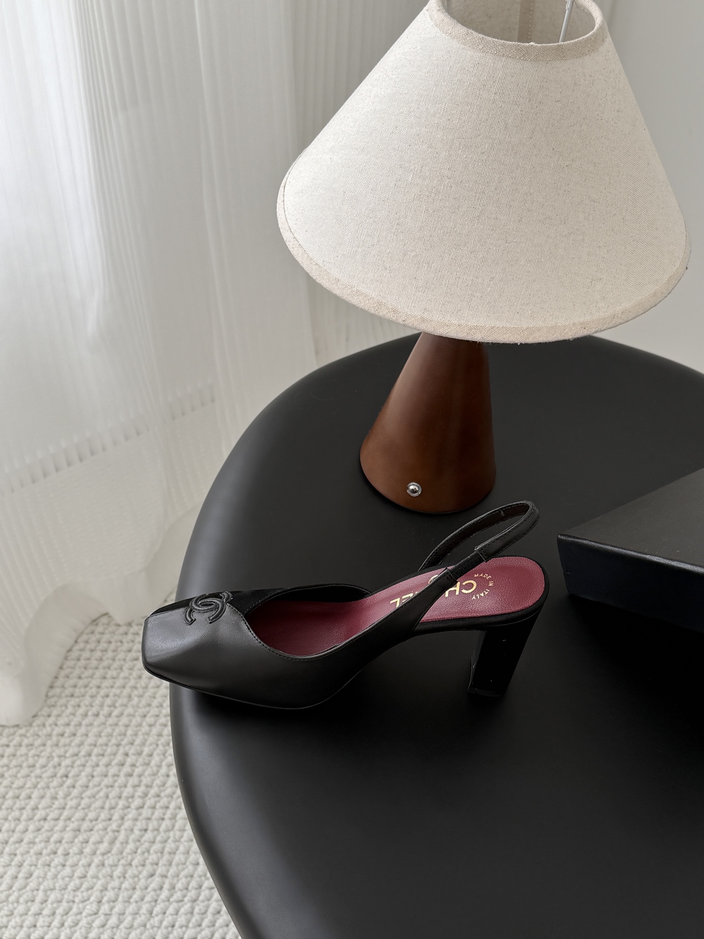 Chan 26ss slingback heel