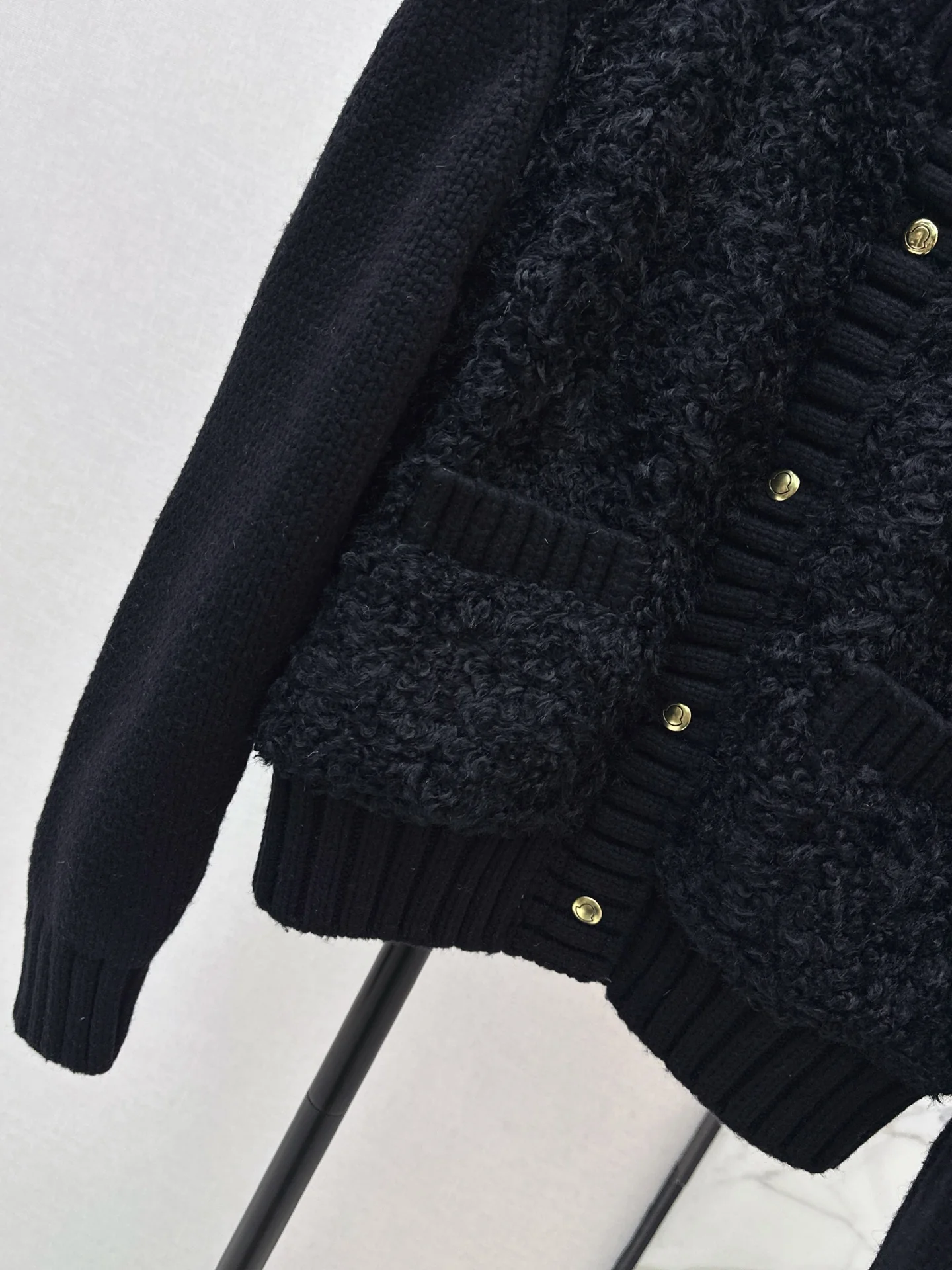Monc 25fw wool knit jacket