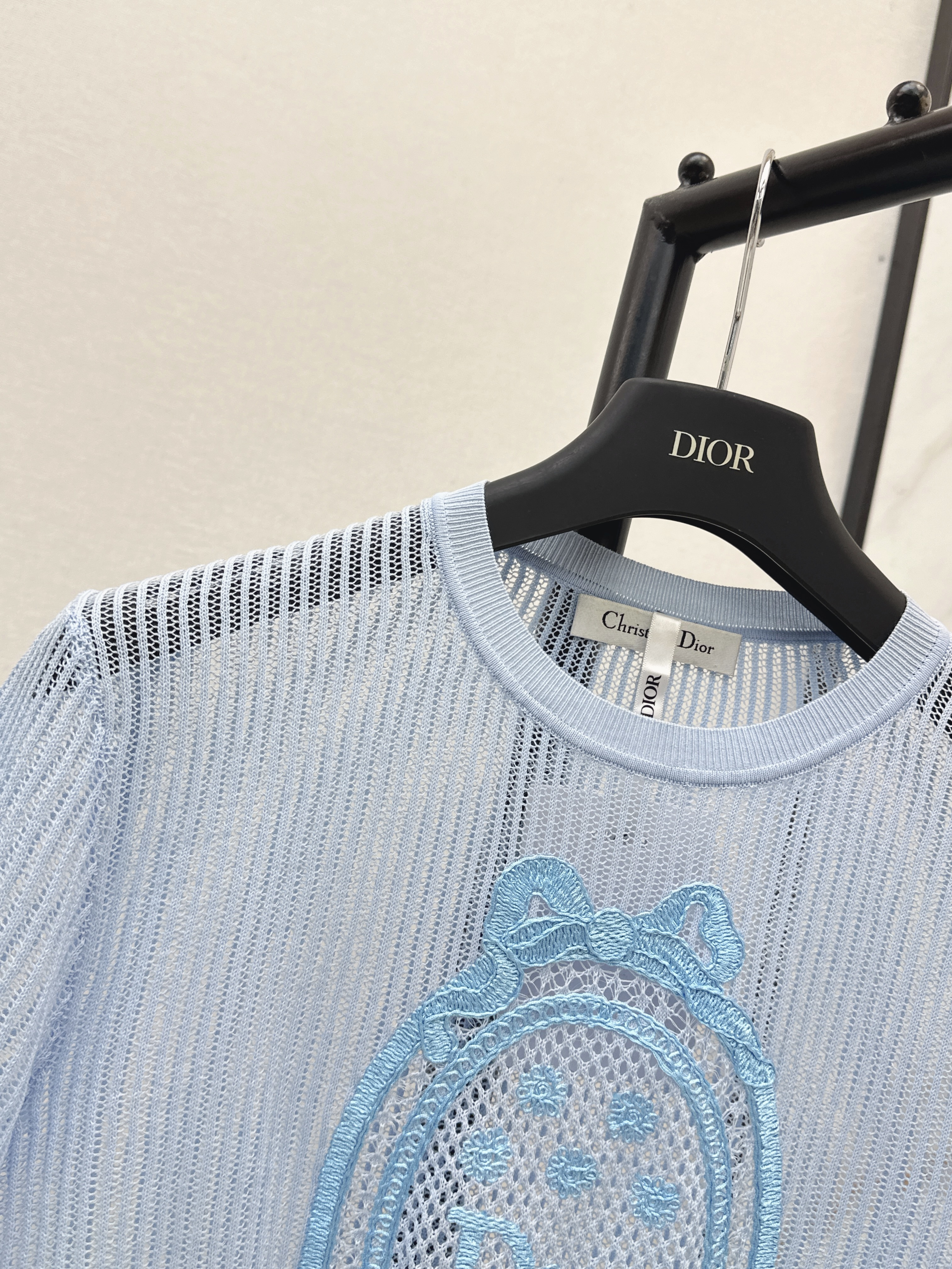 CD 26ss hollow knit top
