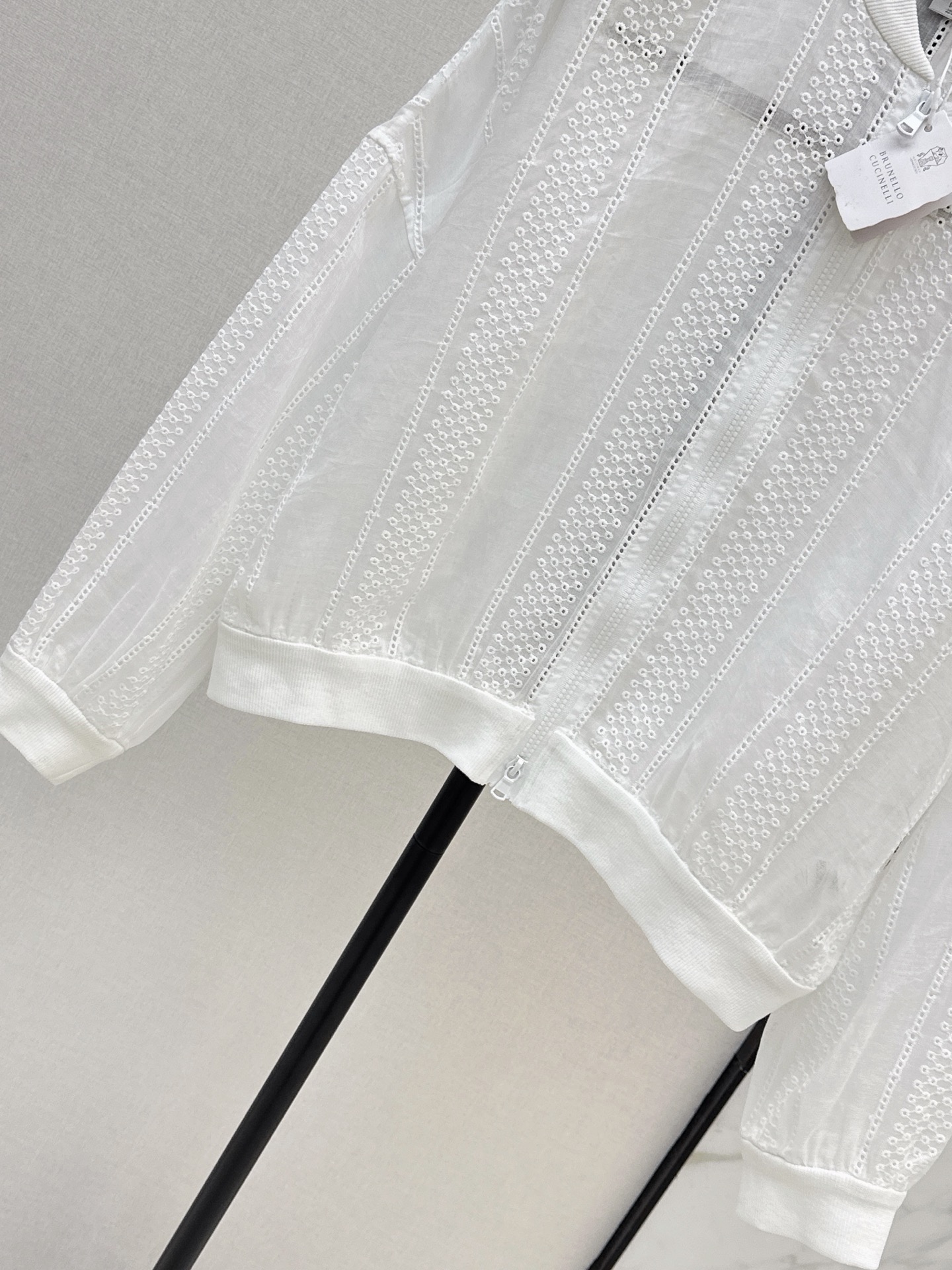 Brun 26ss hollow bomber jacket