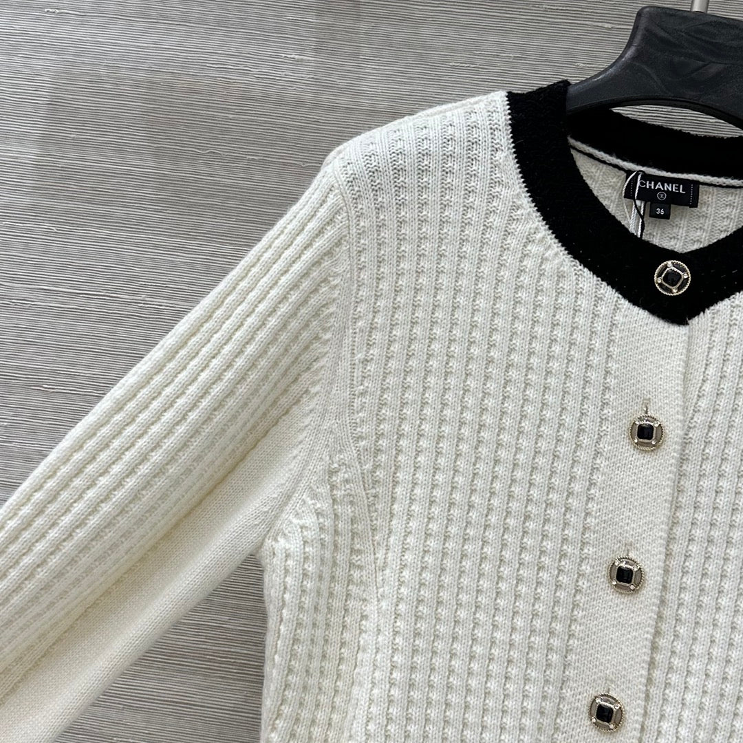 Chan 25fw knitted cardigan