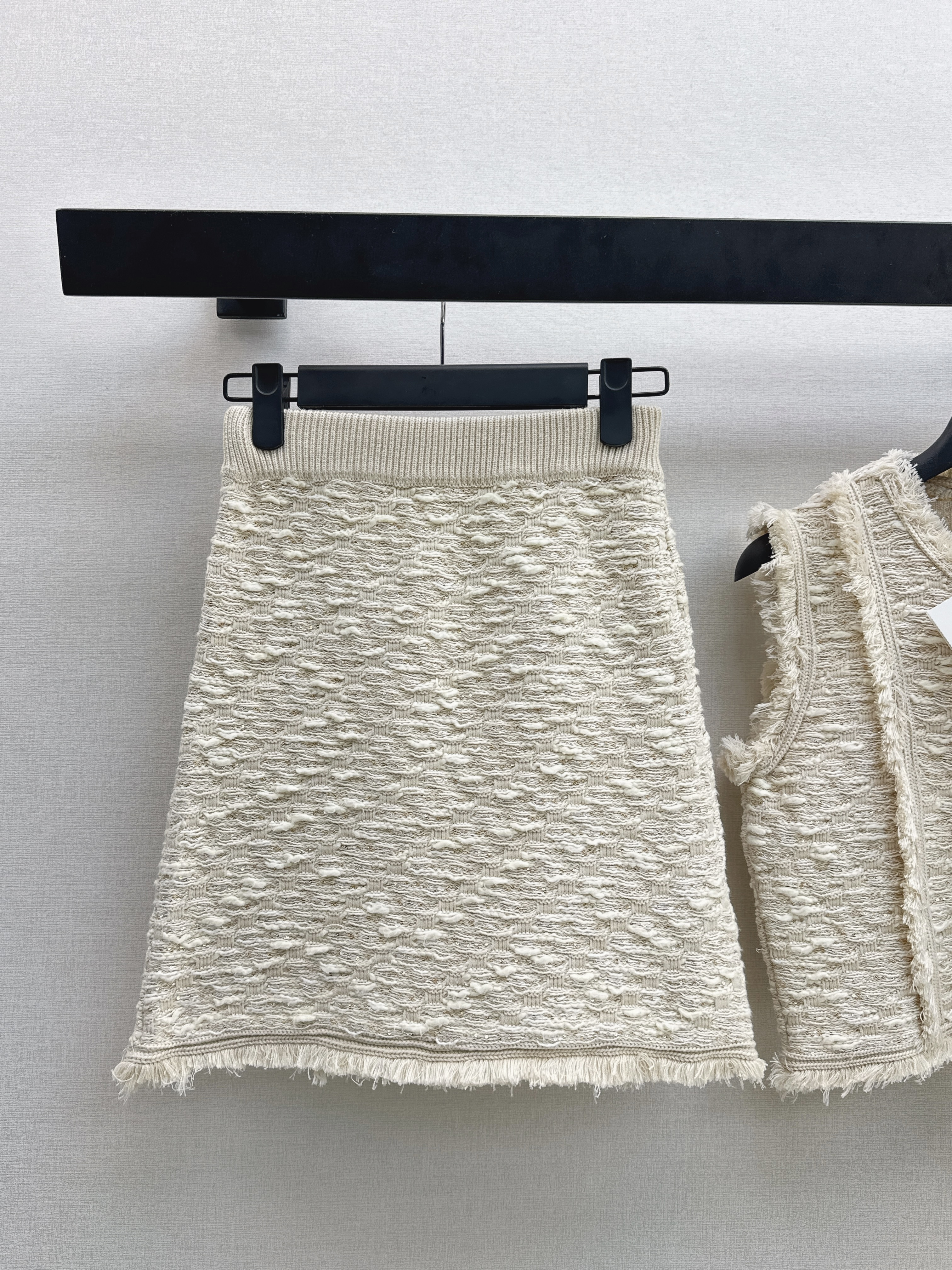 Bal 26ss fringe outfit set