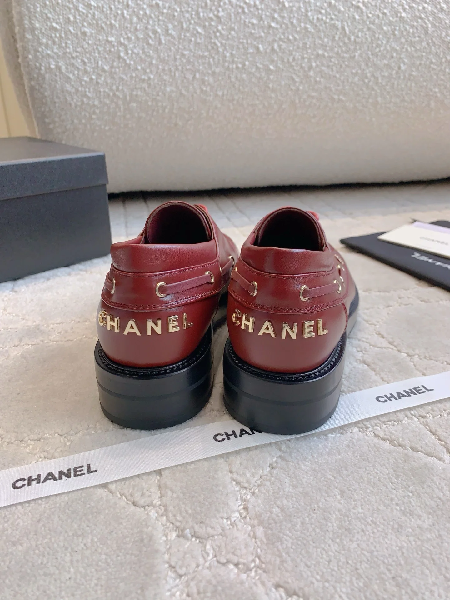 Chan 25fw loafer shoes