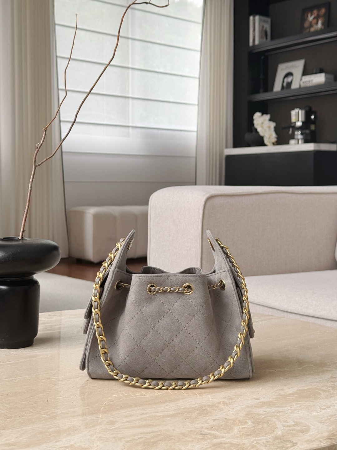 Chan 26C mini hobo bag