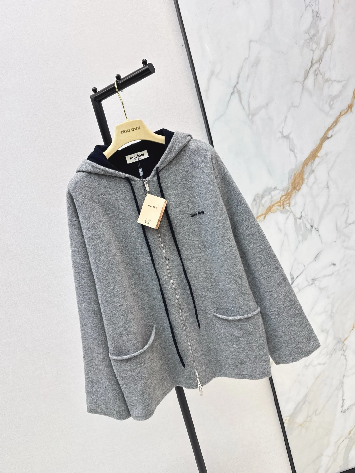 Miu 25fw cashmere jacket