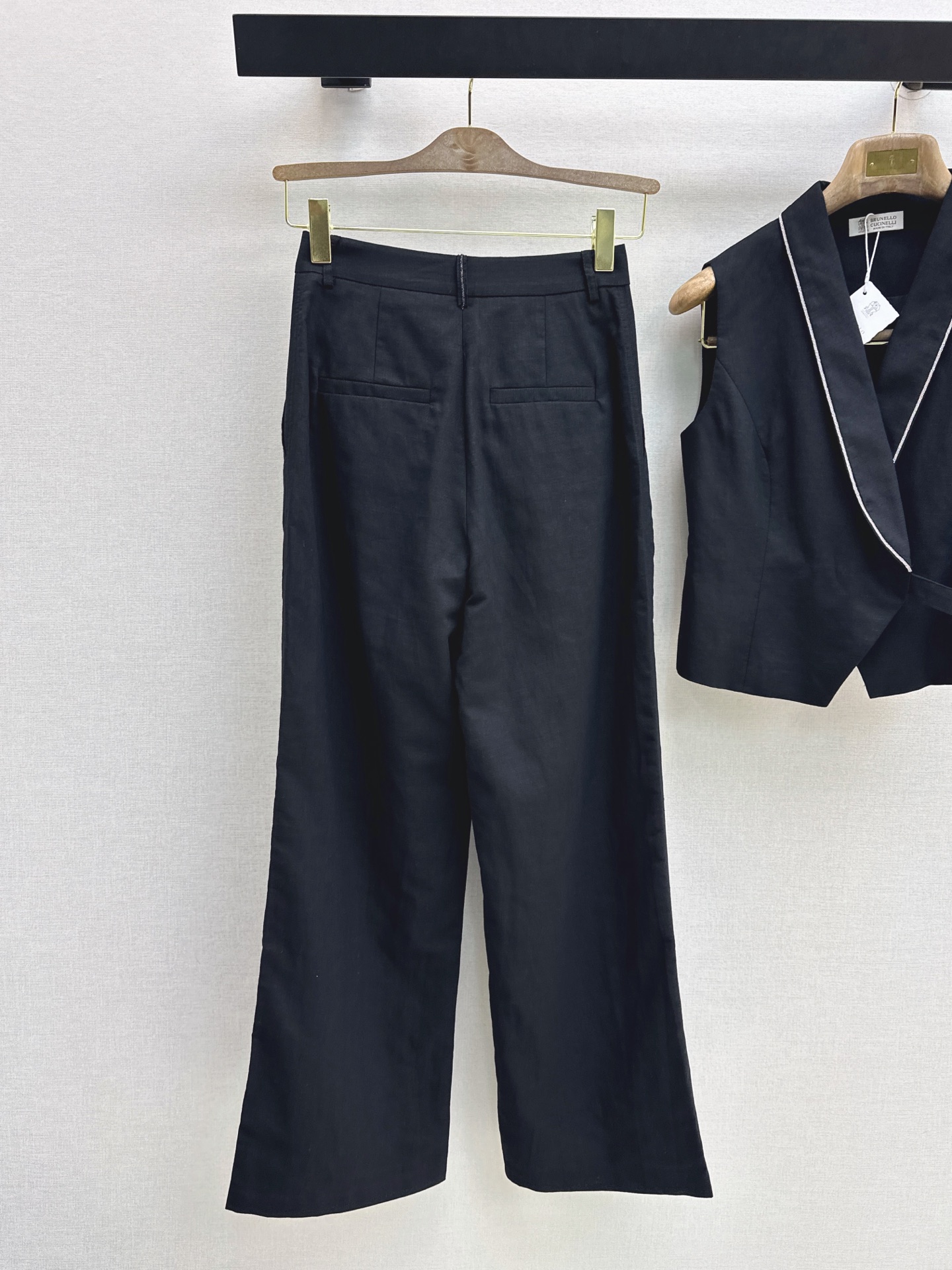 Brun 26ss waistcoat suit pants sets