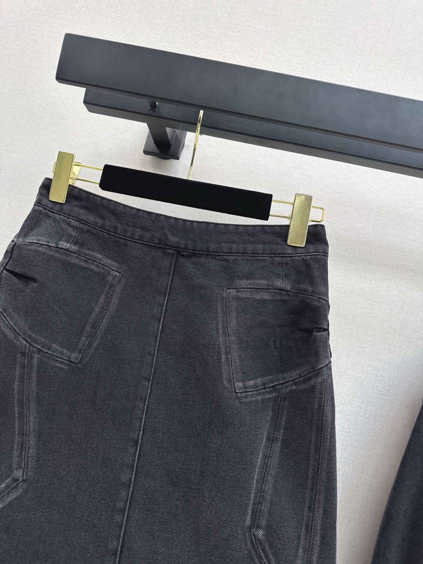 Chan 25fw denim skirt