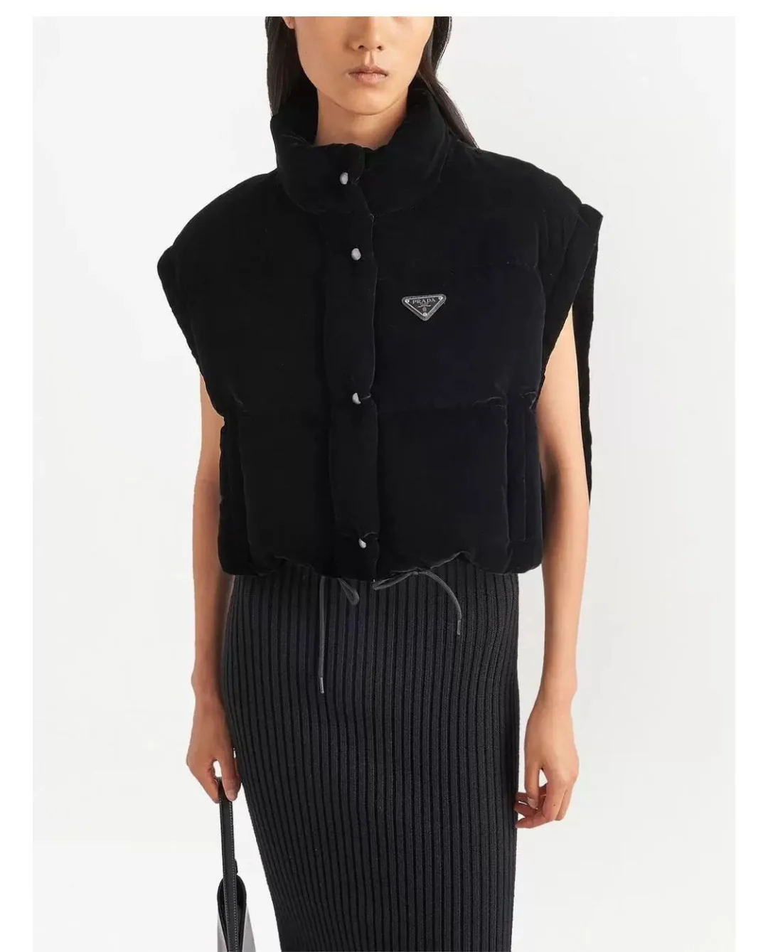 Pra 25fw velvet detachable down jacket