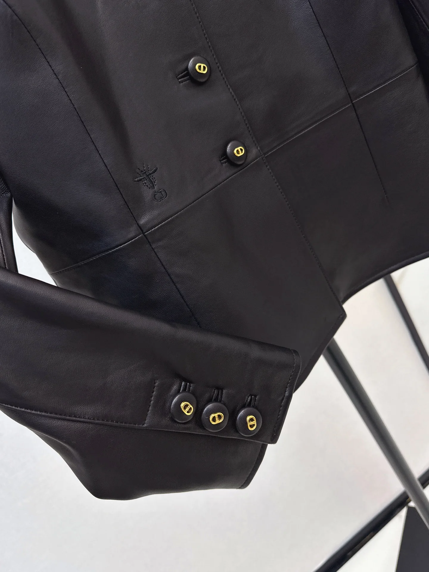 CD 25fw leather jacket